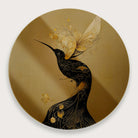 Elegant Kolibri · Plexiglas-Muurcirkel-House of Posters-House of Posters