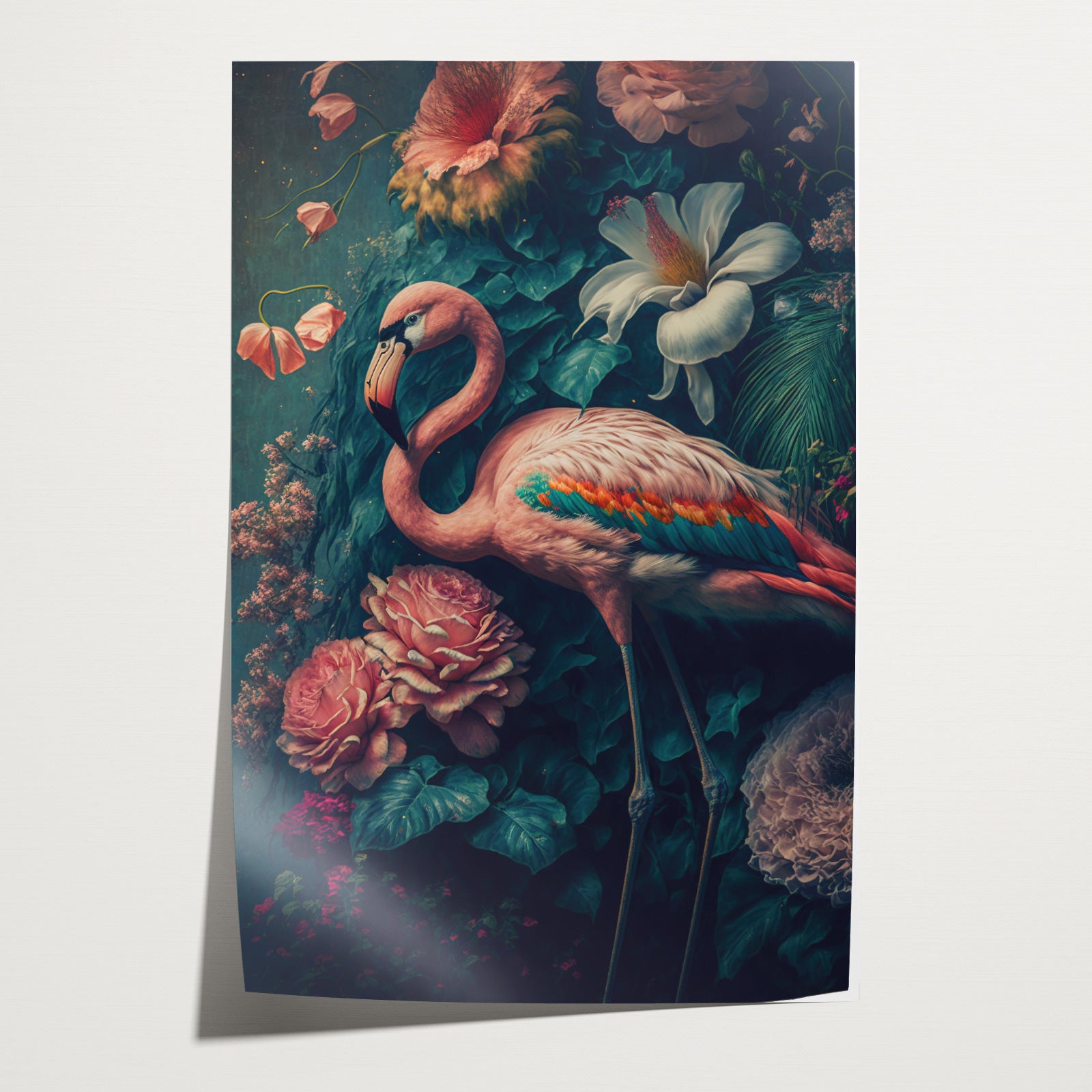 Flamingo 2 · Papier-Poster staand-House of Posters-House of Posters