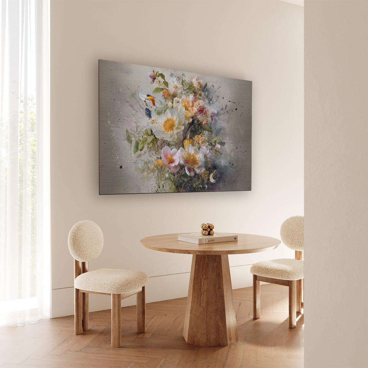 Bloemen explosie 3 · Hout
