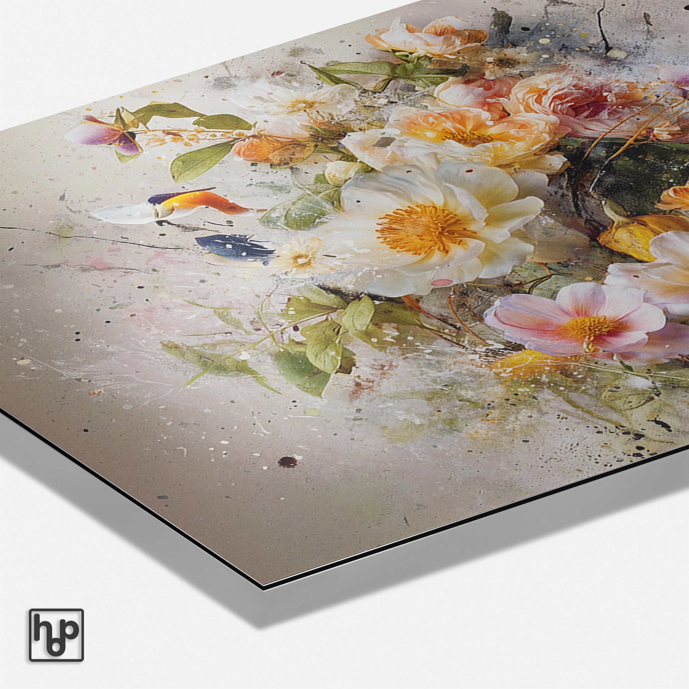Bloemen explosie 3 · Hout