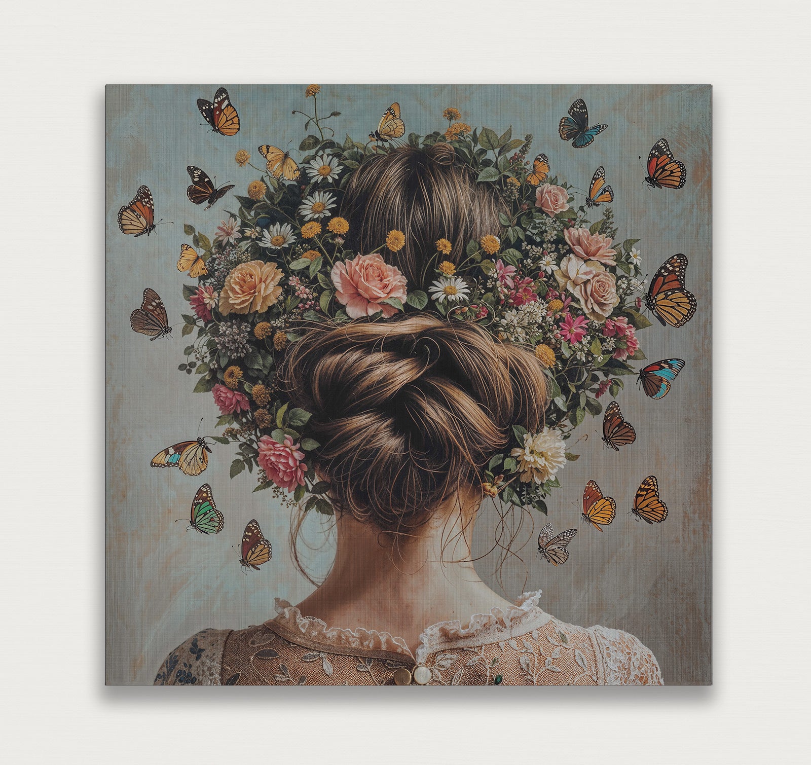 Freja · Aluminium-Poster vierkant-House of Posters-House of Posters