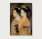 Geisha's · Plexiglas-Poster staand-House of Posters-House of Posters