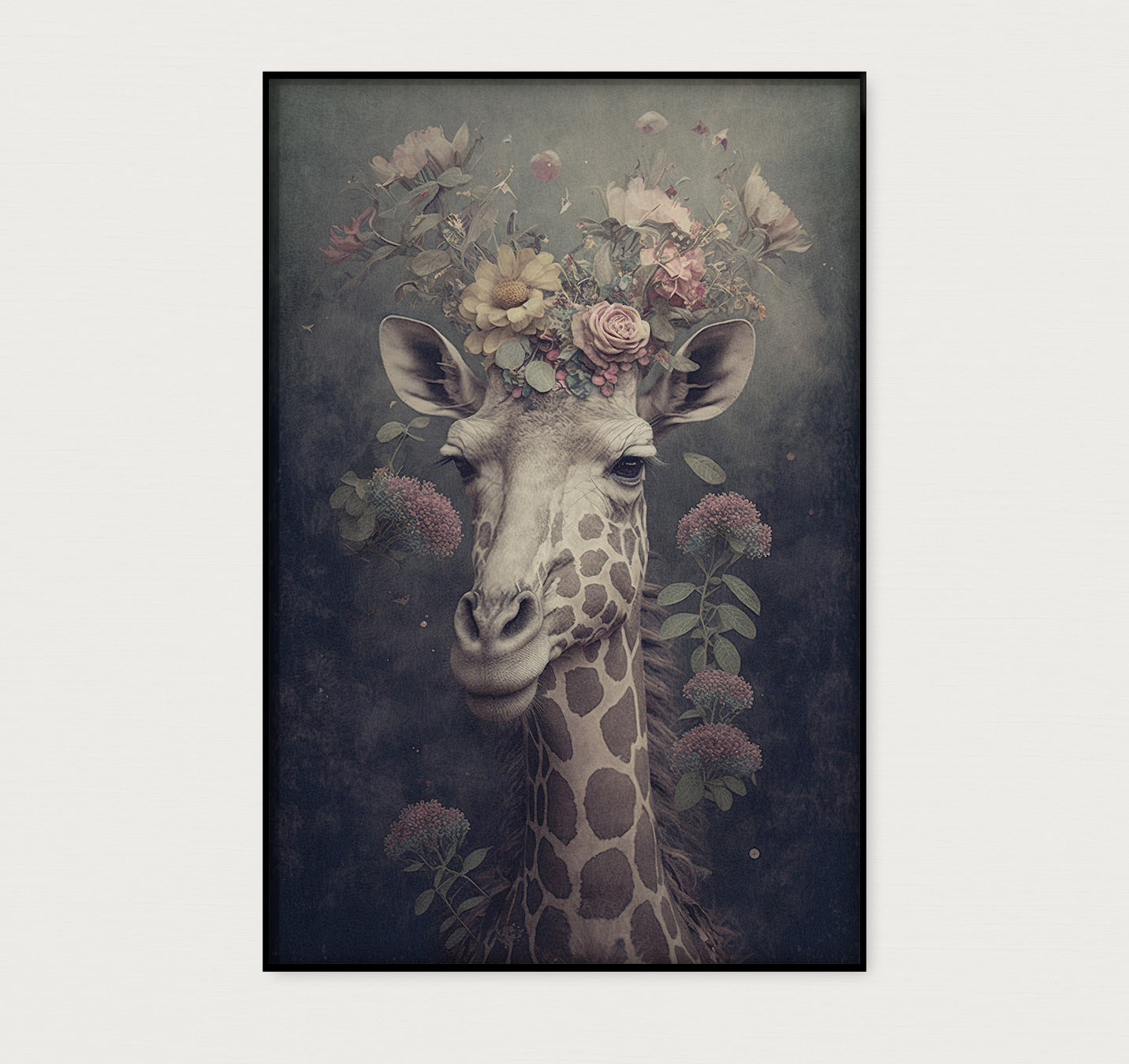 Giraf · Akoestisch paneel-Poster staand-House of Posters-House of Posters