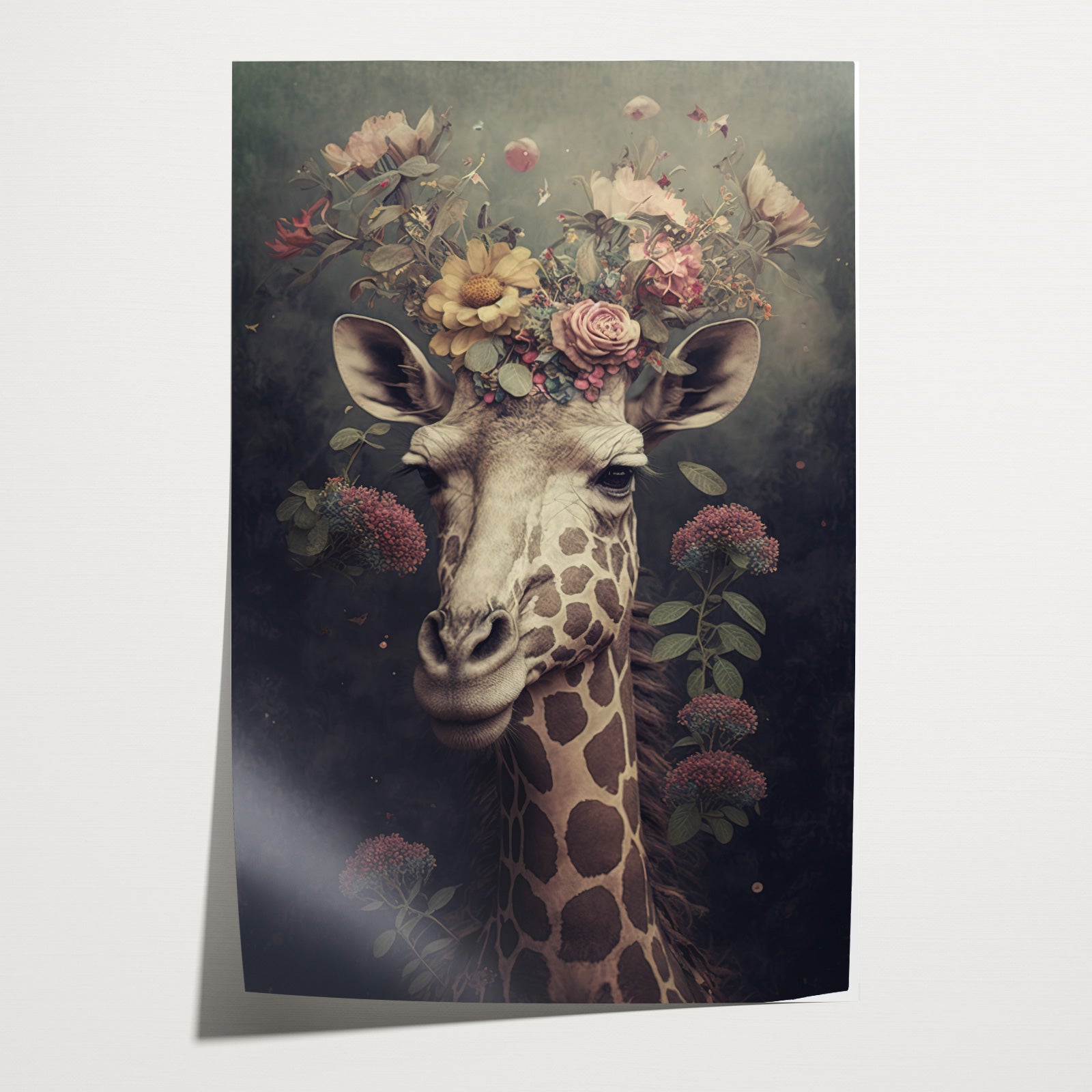 Giraf · Papier-Poster staand-House of Posters-House of Posters