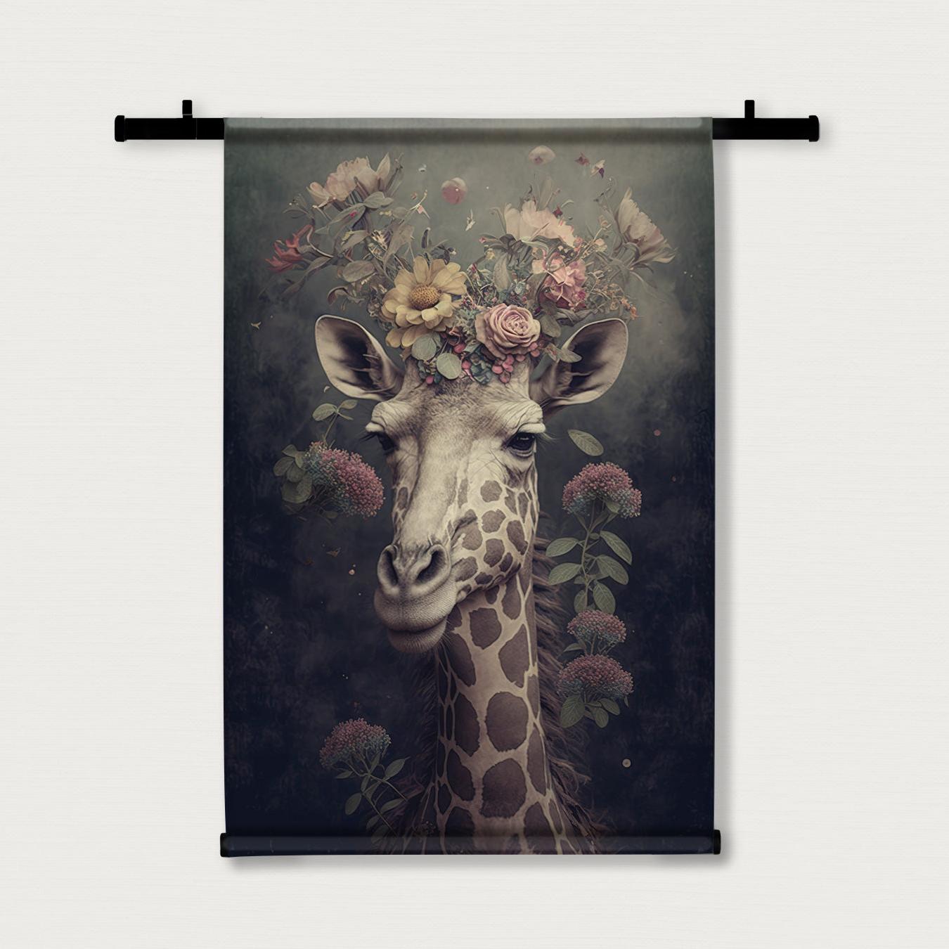 Giraf · Wandkleed-Wandkleed-House of Posters-House of Posters