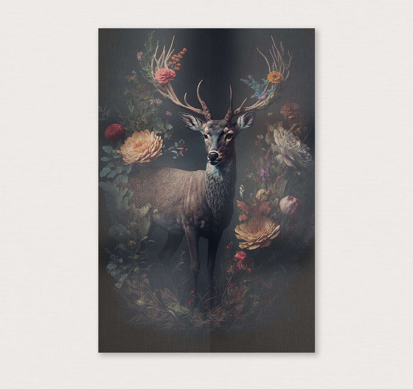 Hert · Canvas-Poster staand-House of Posters-House of Posters