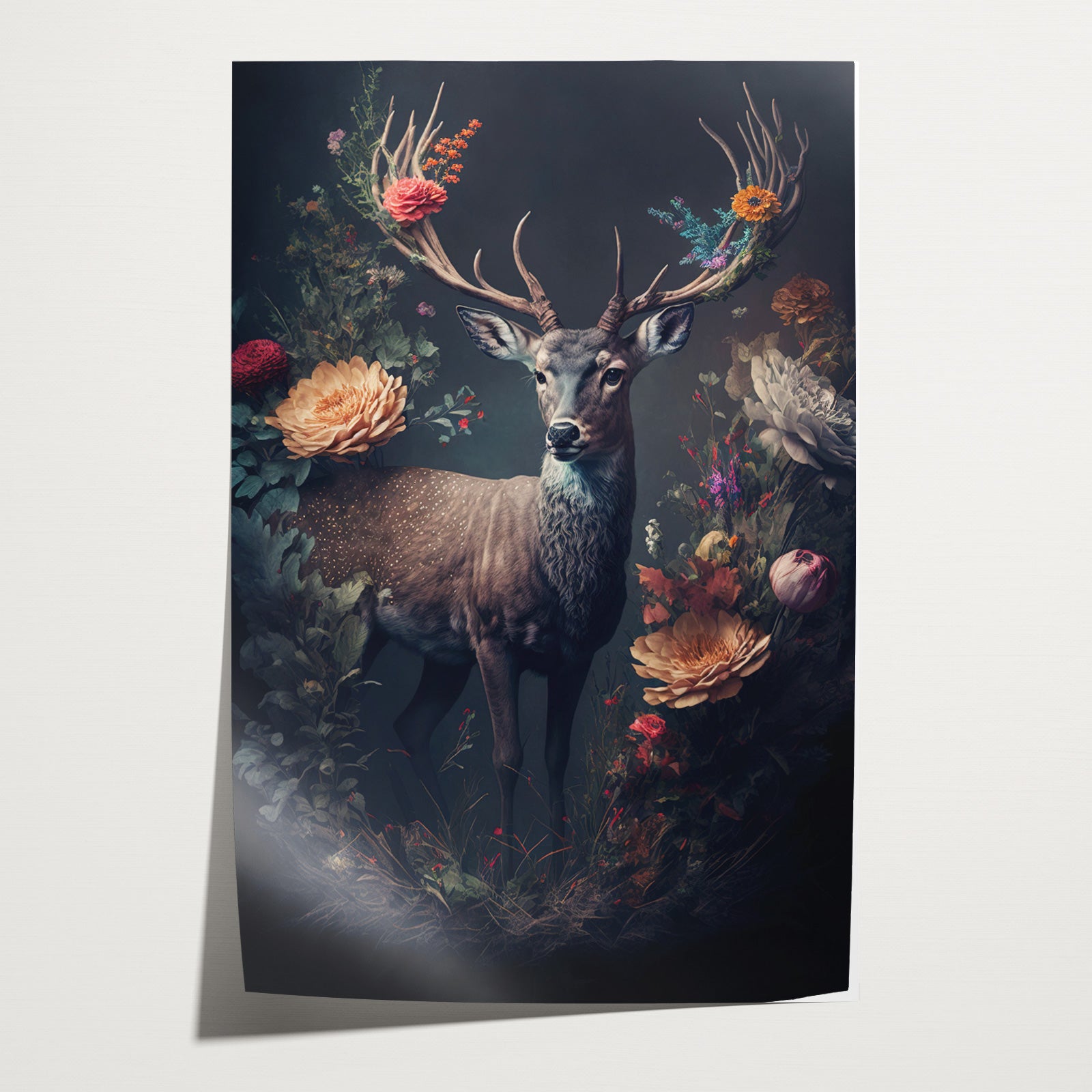 Hert · Papier-Poster staand-House of Posters-House of Posters