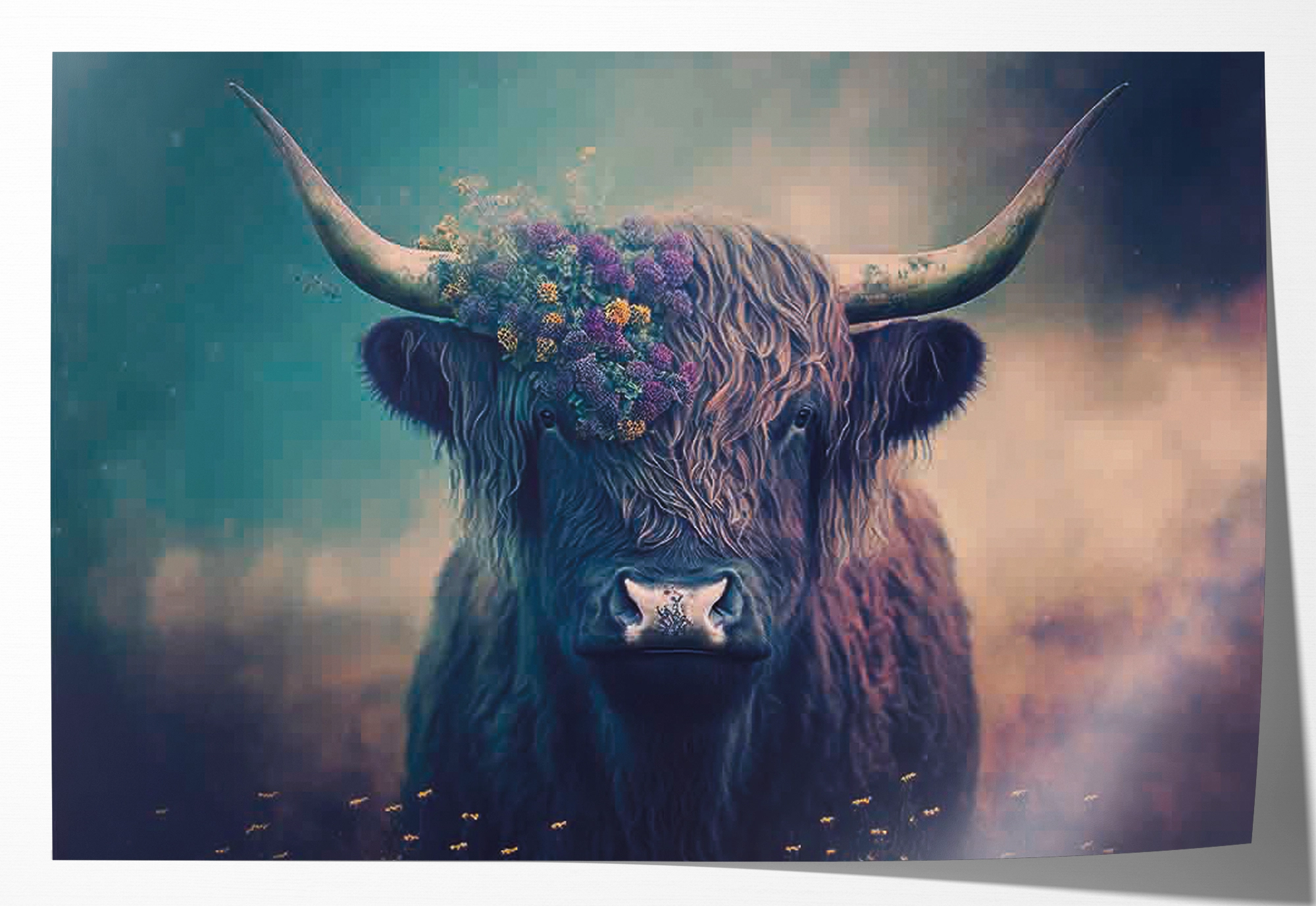 Schotse hooglander 4 · Papier