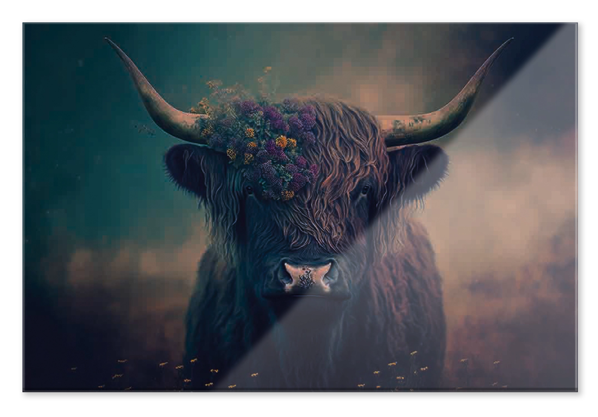 Schotse hooglander 4 · Plexiglas