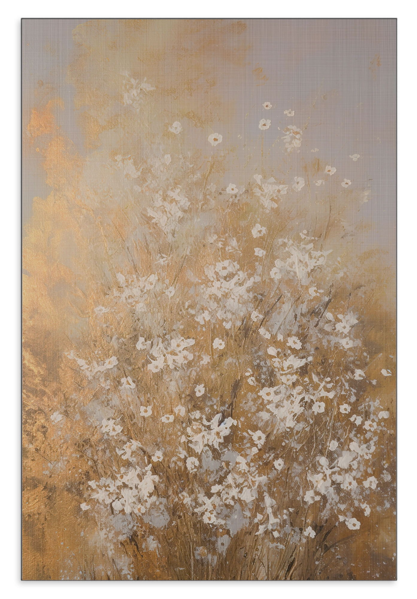 Bloemen spetters 2 · Aluminium – productfoto