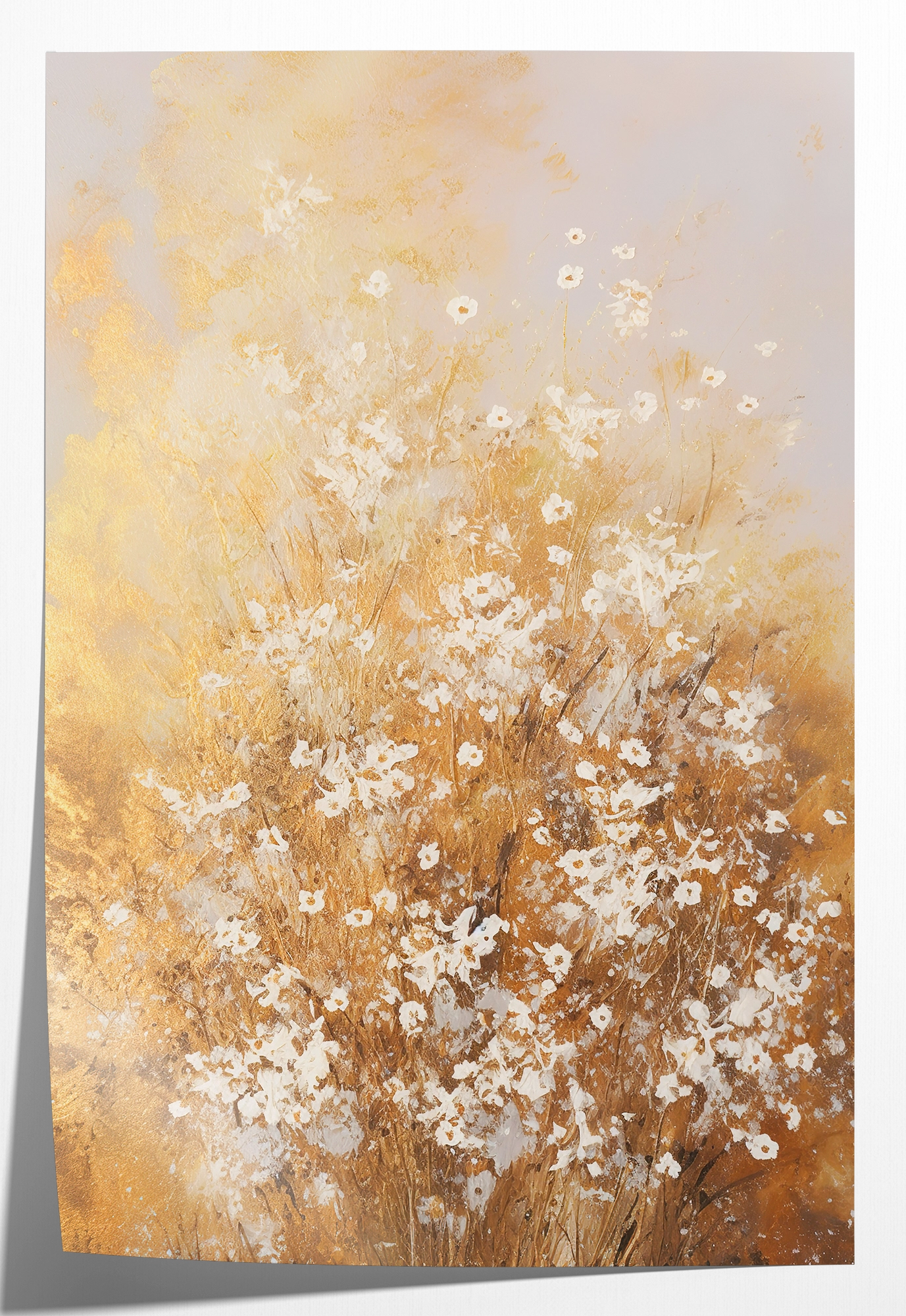 Bloemen spetters 2 · Papier – productfoto