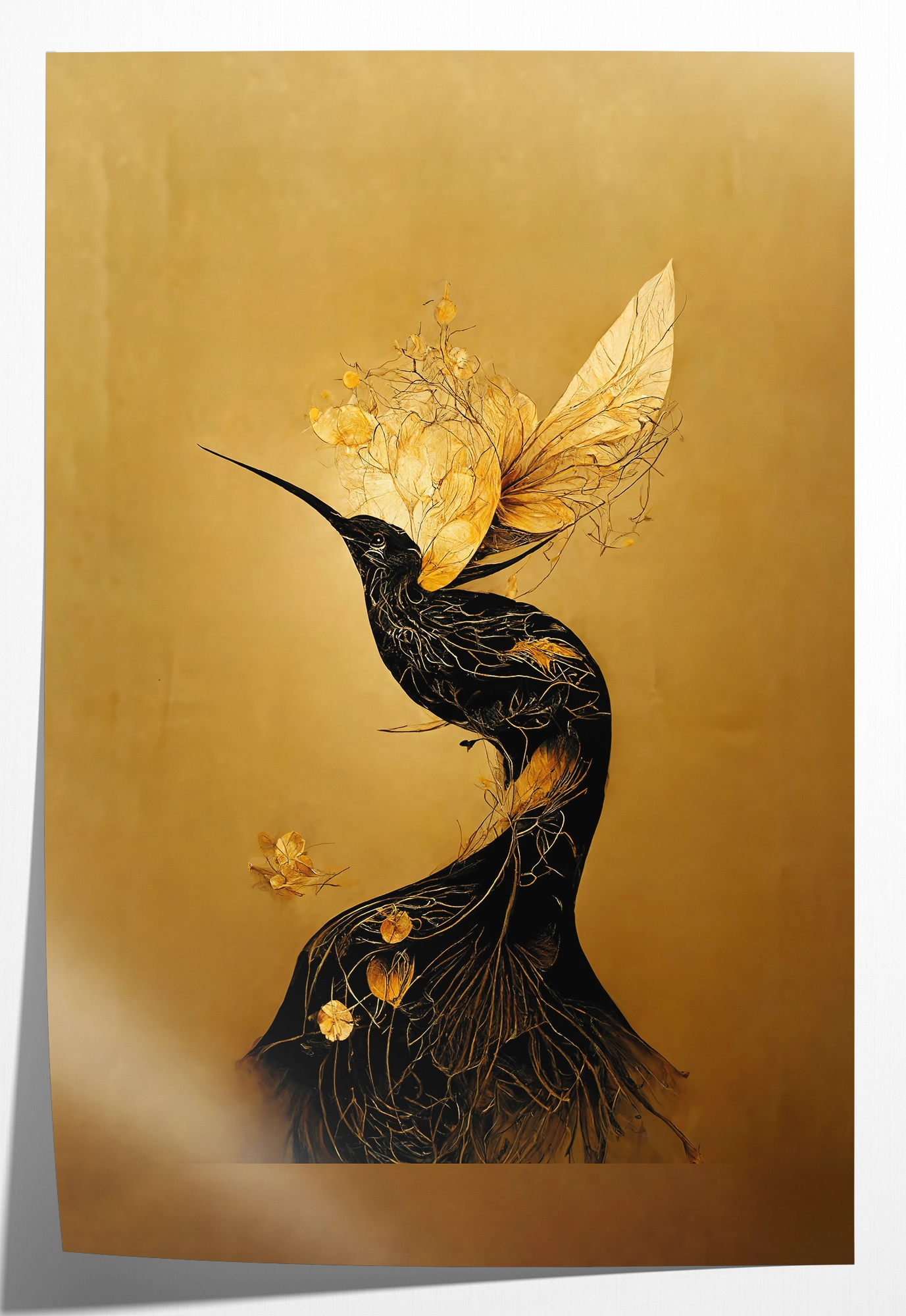 Elegant Kolibri · Papier – productfoto