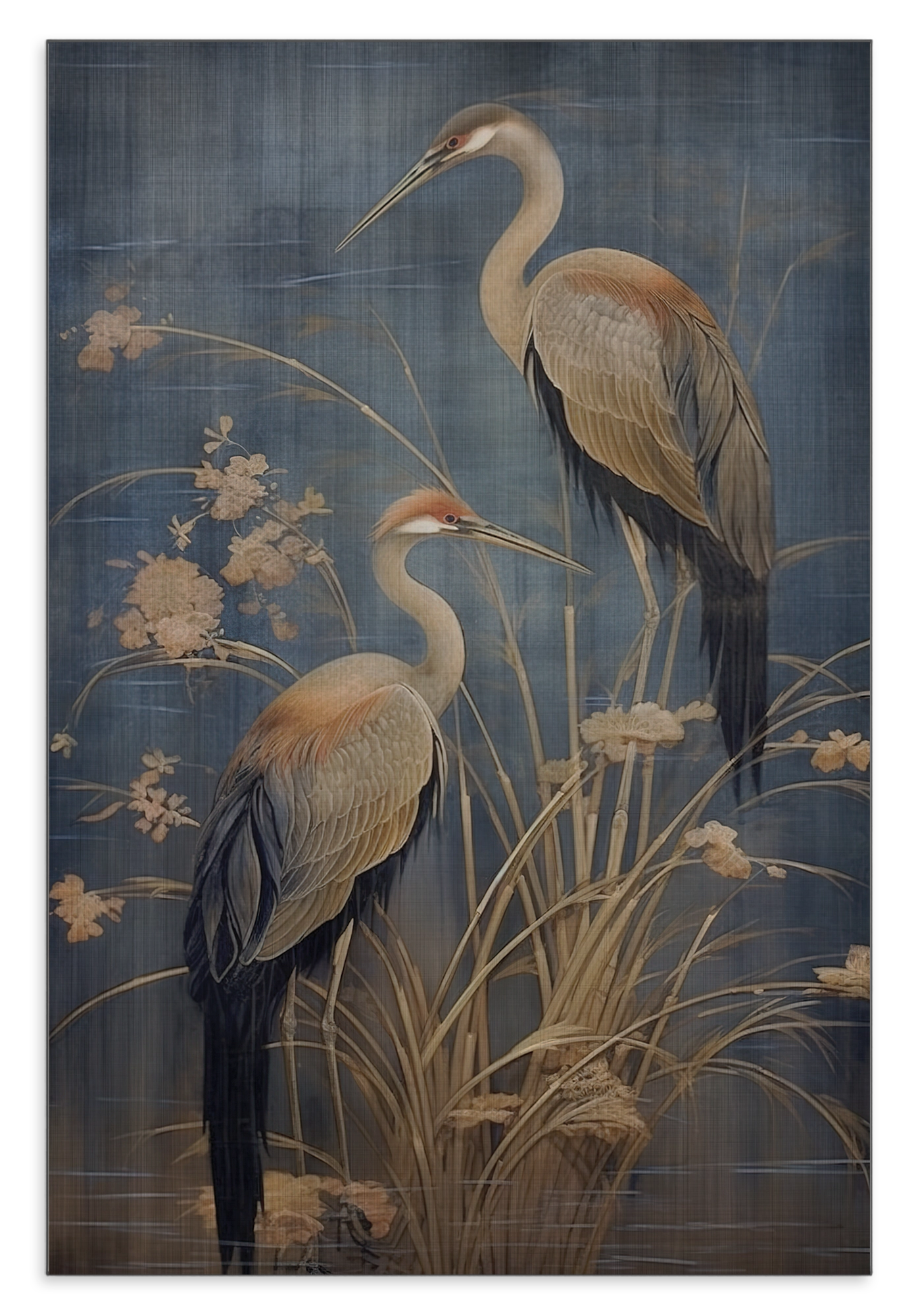Japanse kraanvogels 3 · Aluminium – productfoto