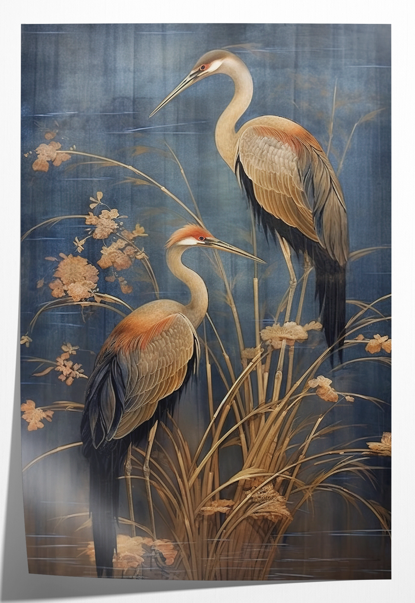 Japanse kraanvogels 3 · Papier – productfoto