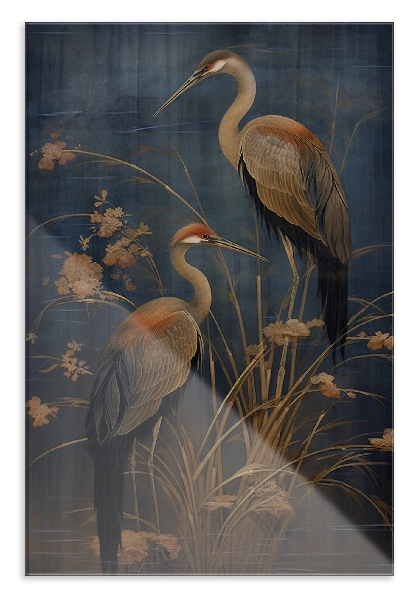 Japanse kraanvogels 3 · Plexiglas – productfoto