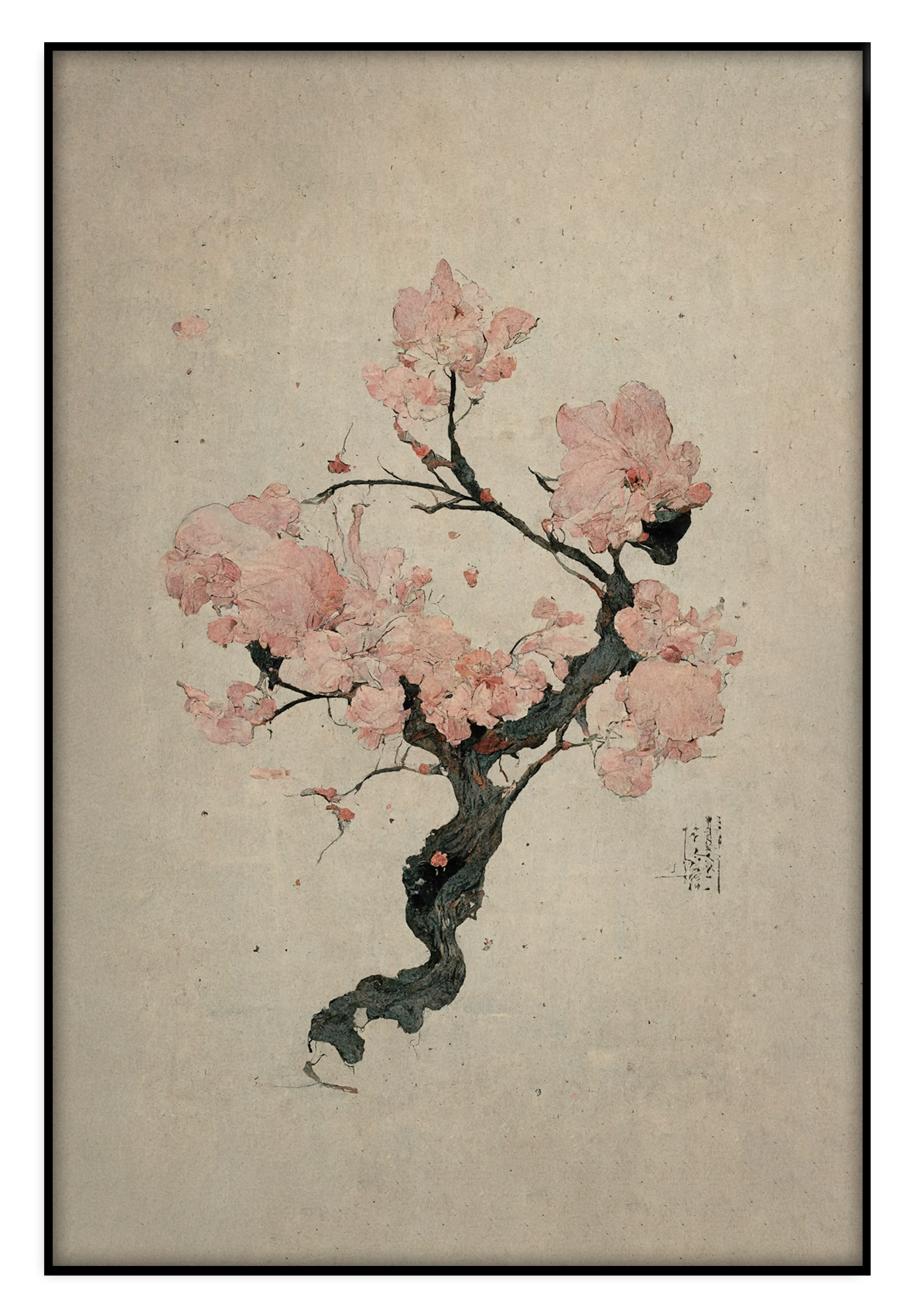 Japanse kersenbloesem · Akoestisch paneel – productfoto