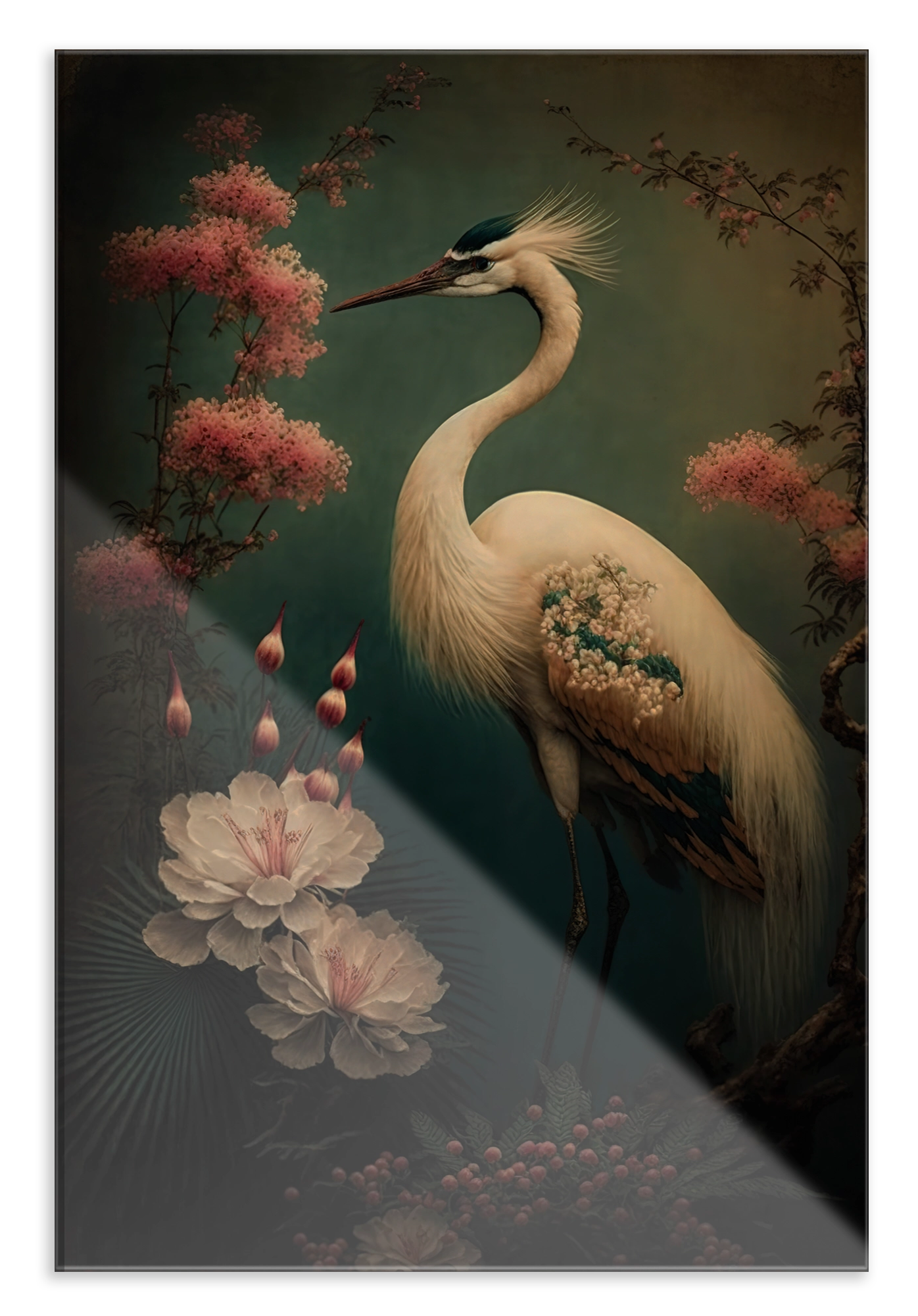 Japanse kraanvogel 2 · Plexiglas – productfoto