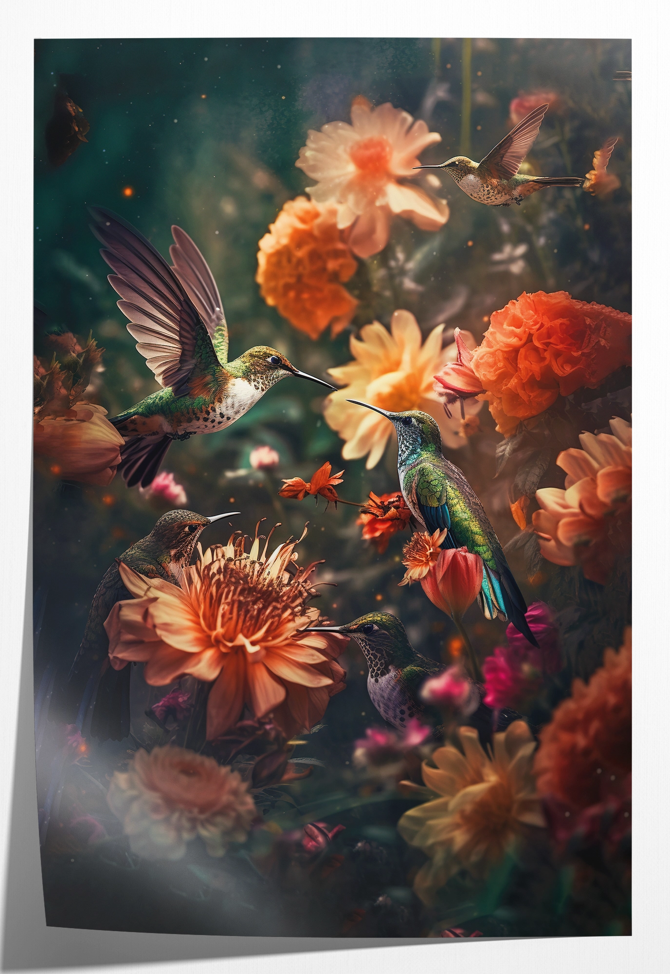 Kolibries 2 · Papier – productfoto