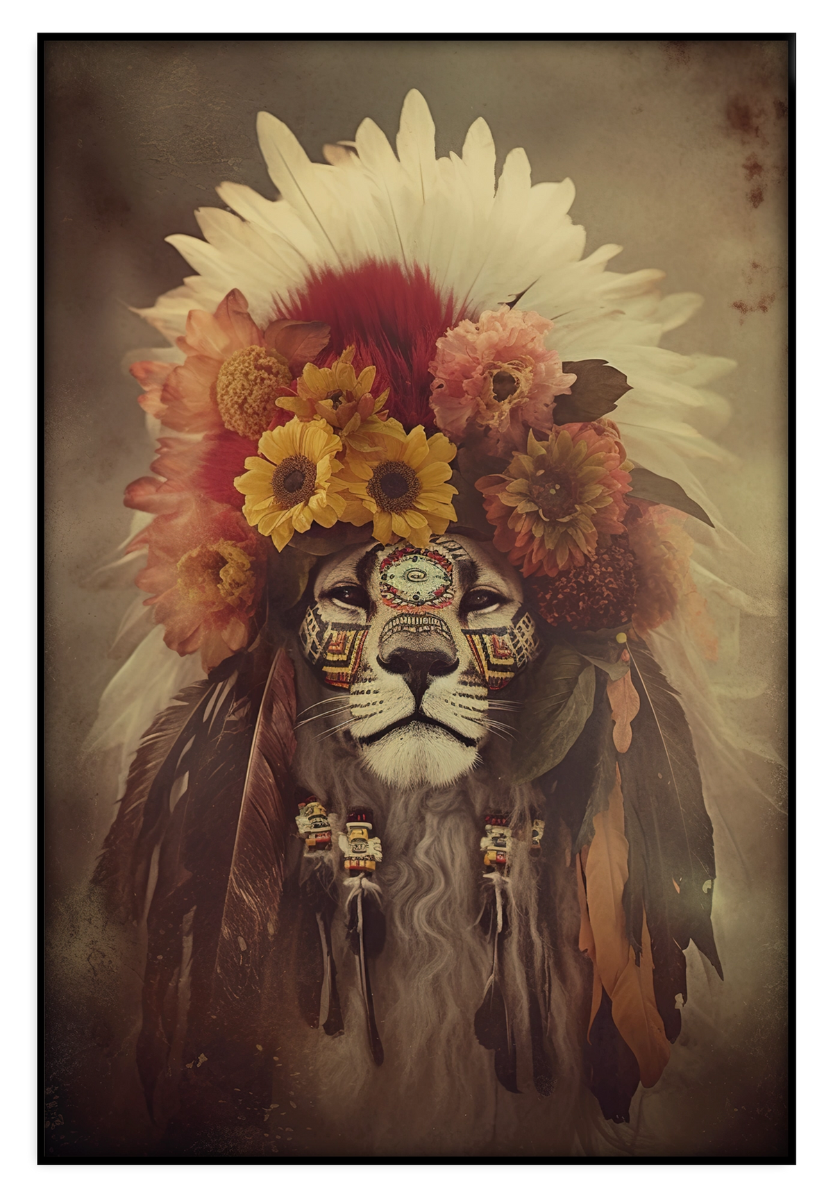 Leeuw 3 · Artframe – productfoto