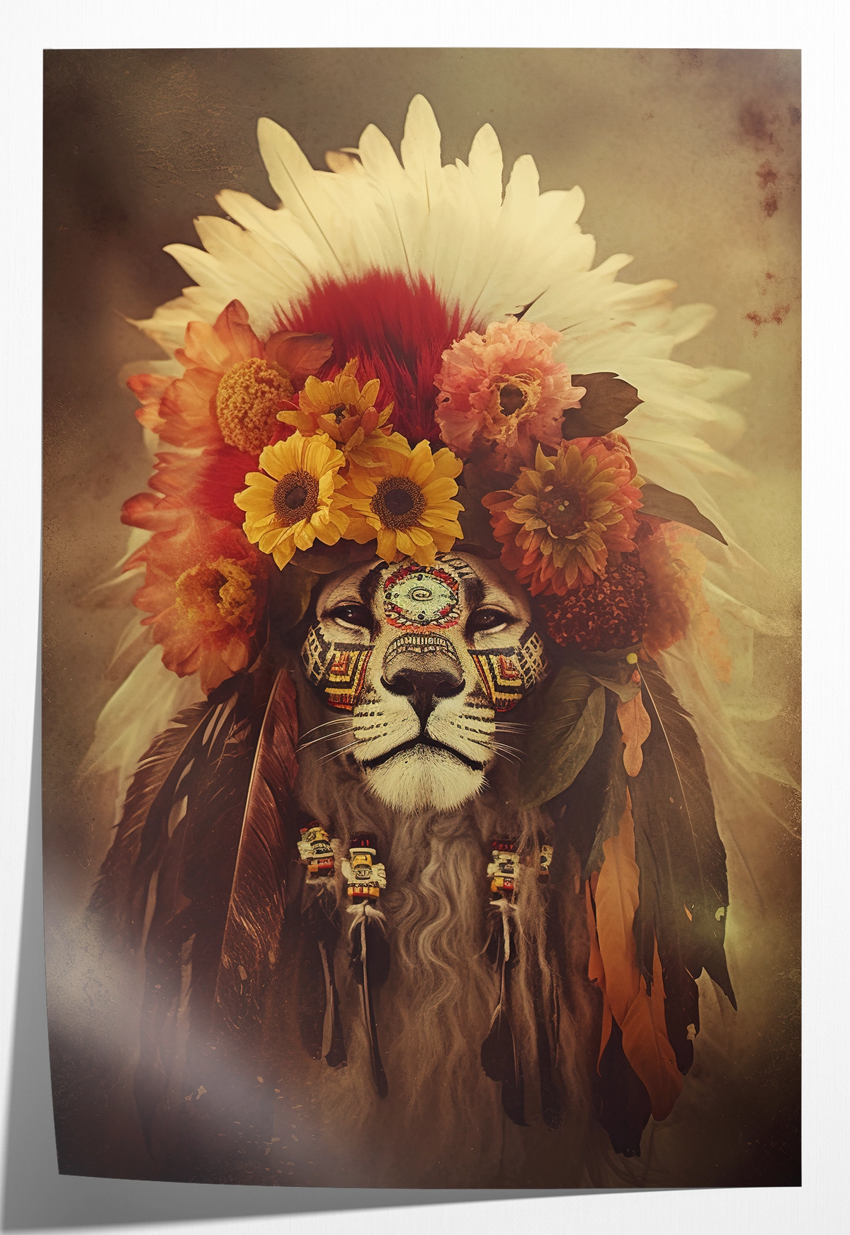 Leeuw 3 · Papier – productfoto