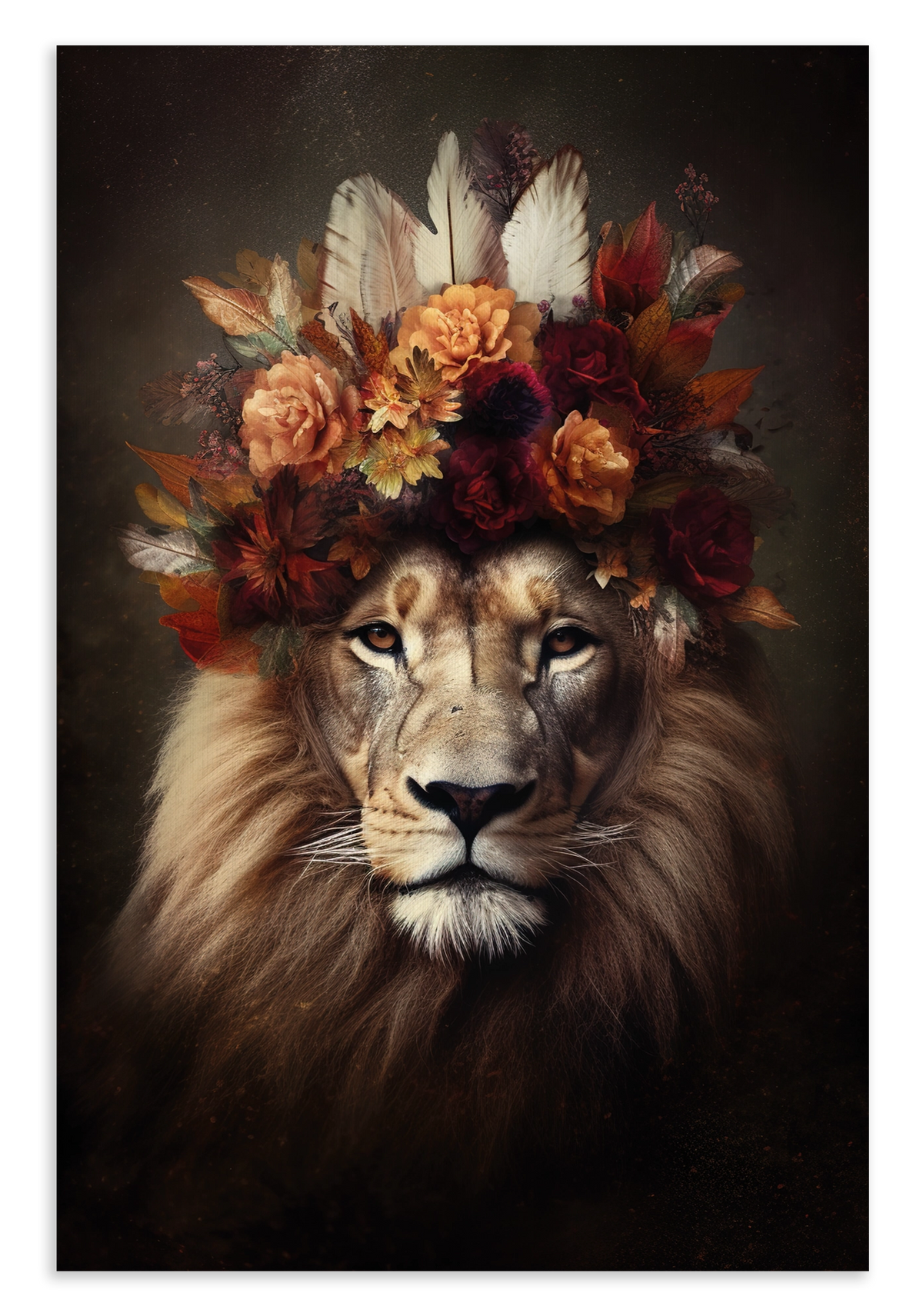 Leeuw 6 · Canvas – productfoto