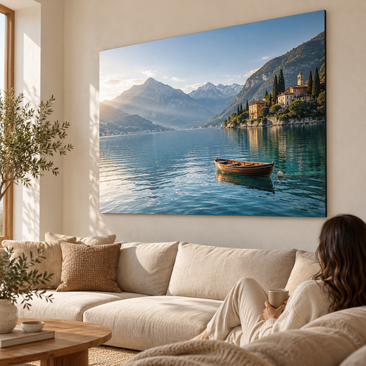 Voorbeeld van een persoonlijke foto op aluminium. Jouw product wordt bedrukt met je eigen foto.
