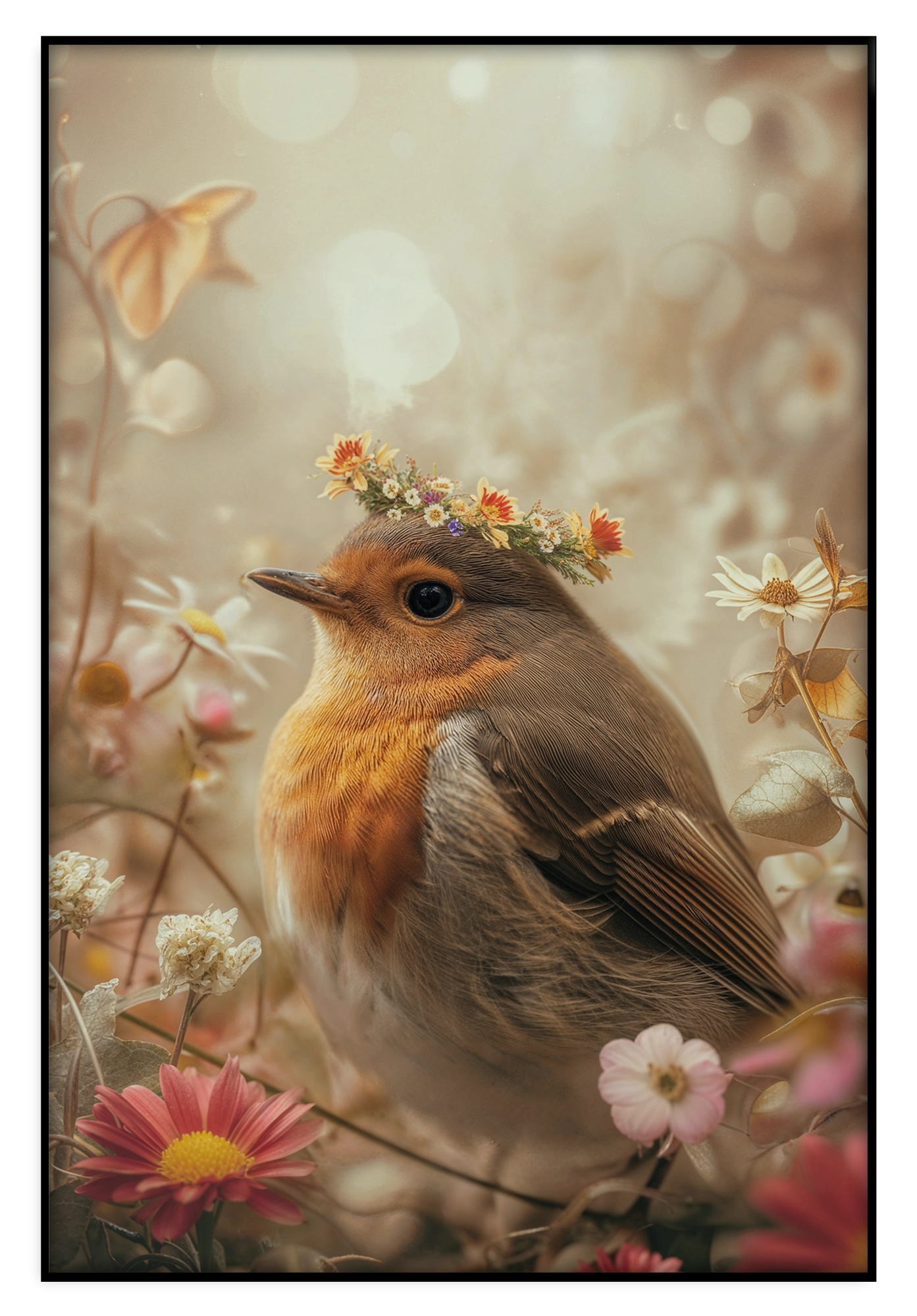 Roodborstje 3 · Artframe – productfoto