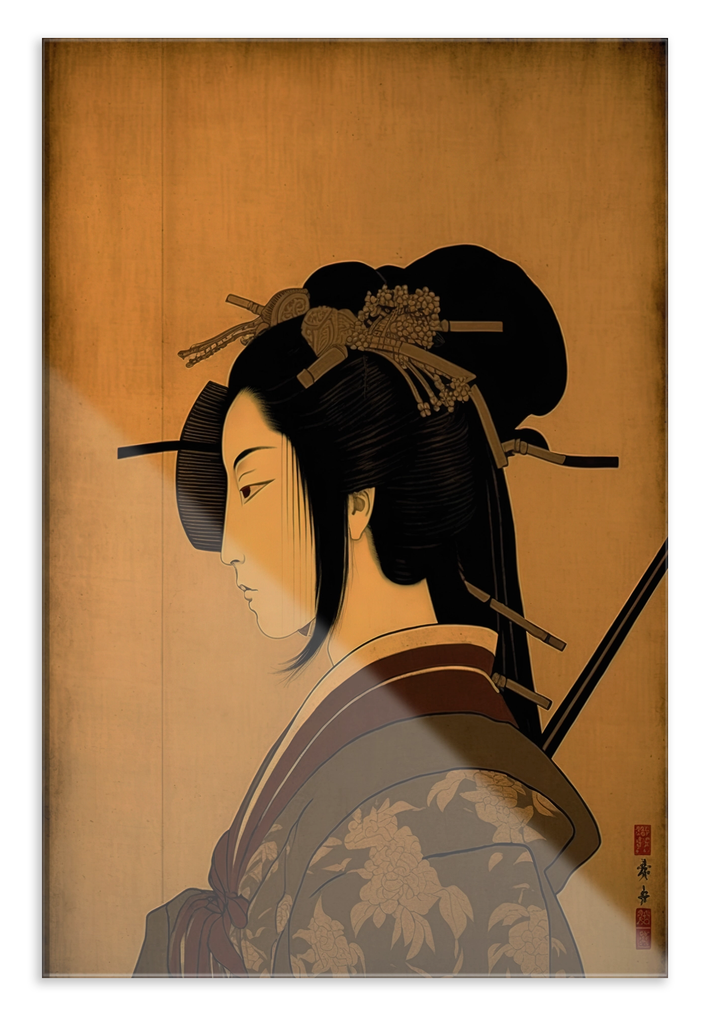 Samurai · Plexiglas – productfoto