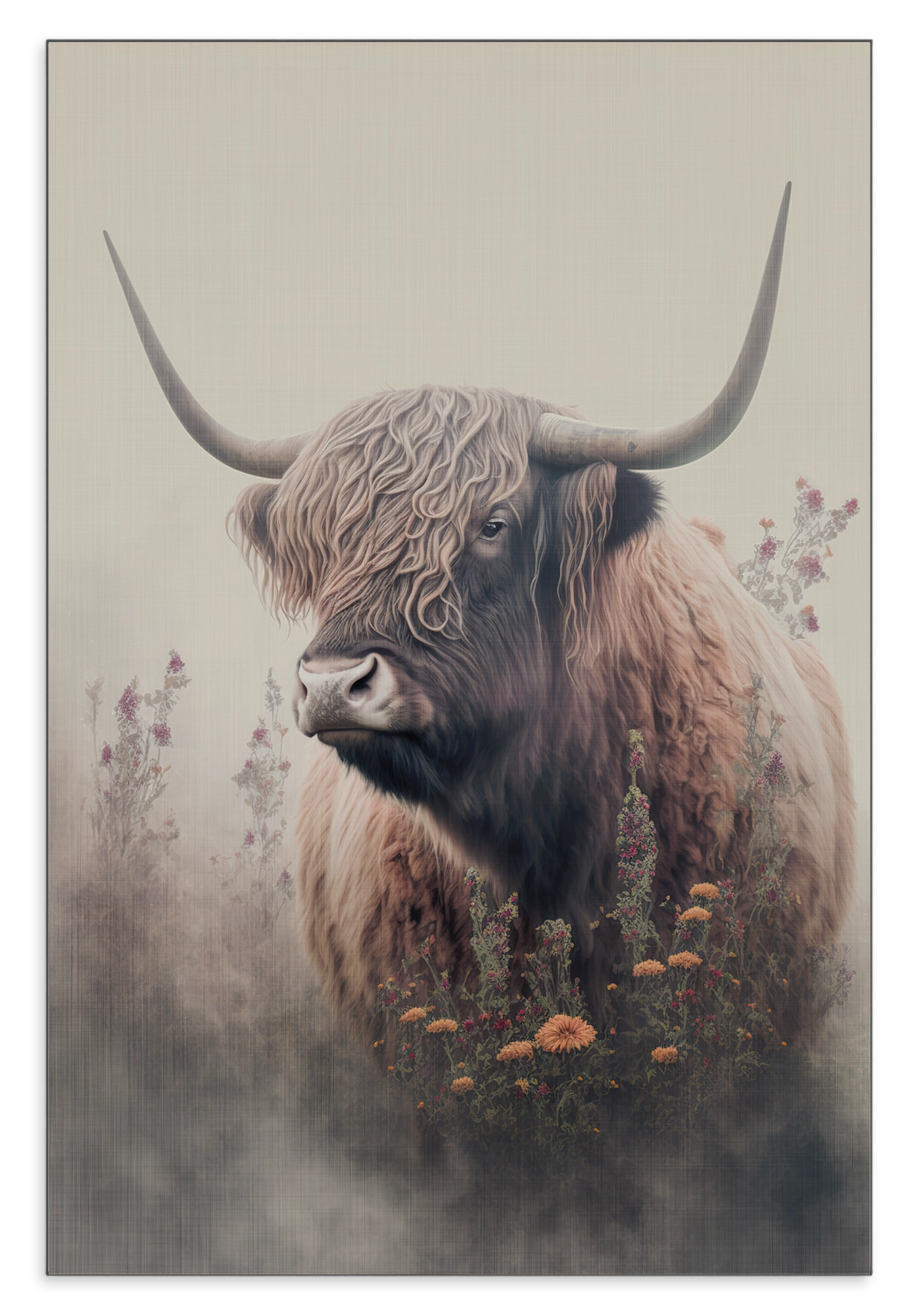 Schotse hooglander 3 · Aluminium – productfoto