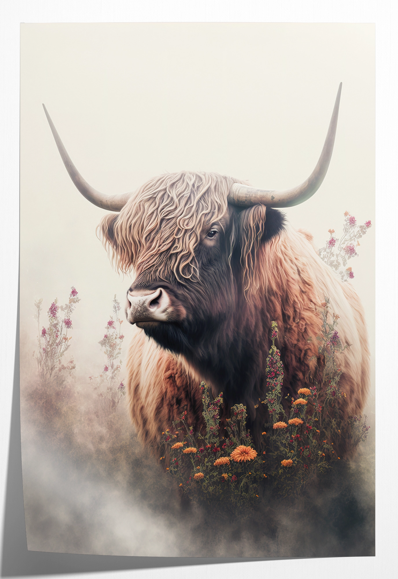 Schotse hooglander 3 · Papier – productfoto