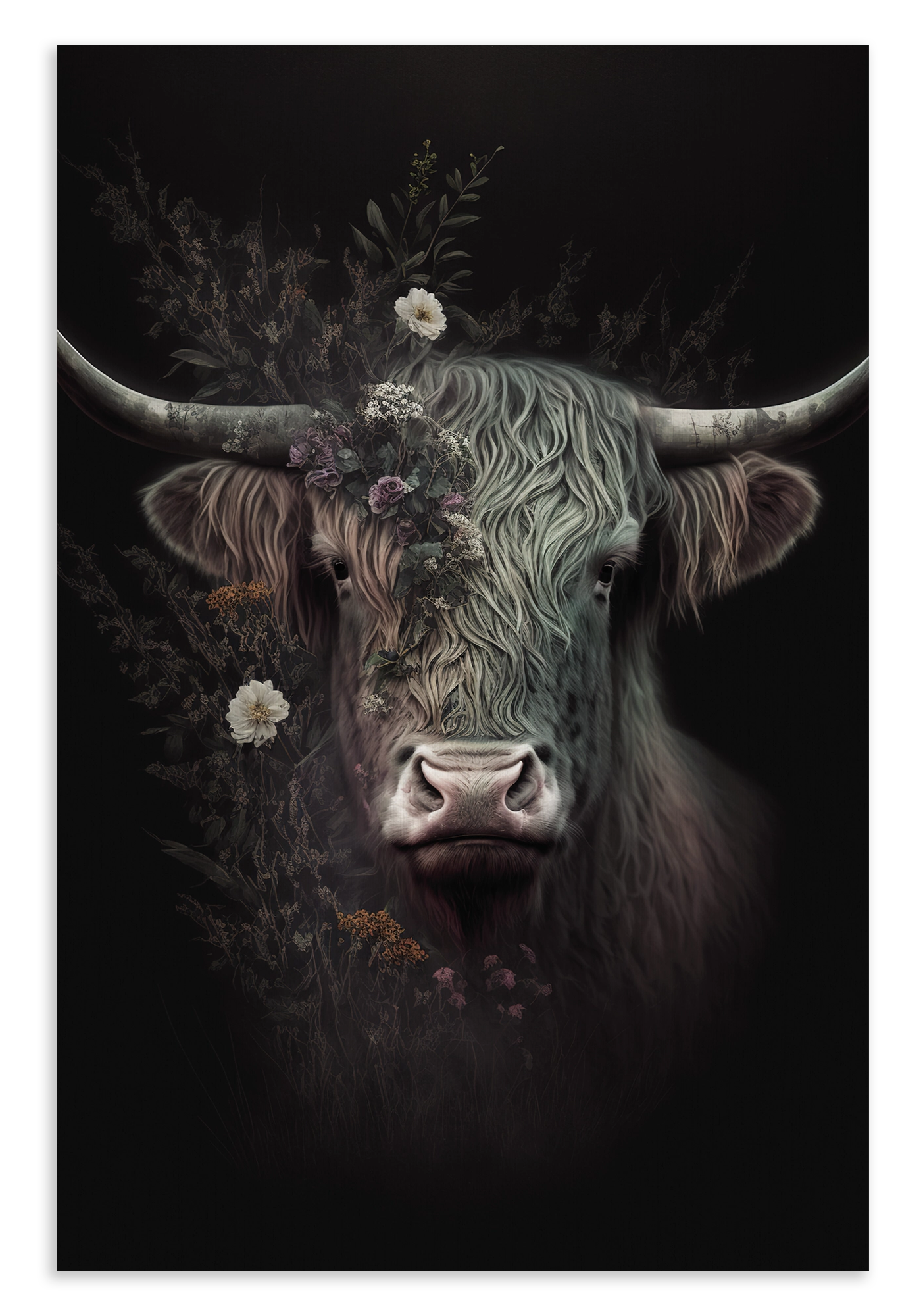 Schotse hooglander · Canvas – productfoto