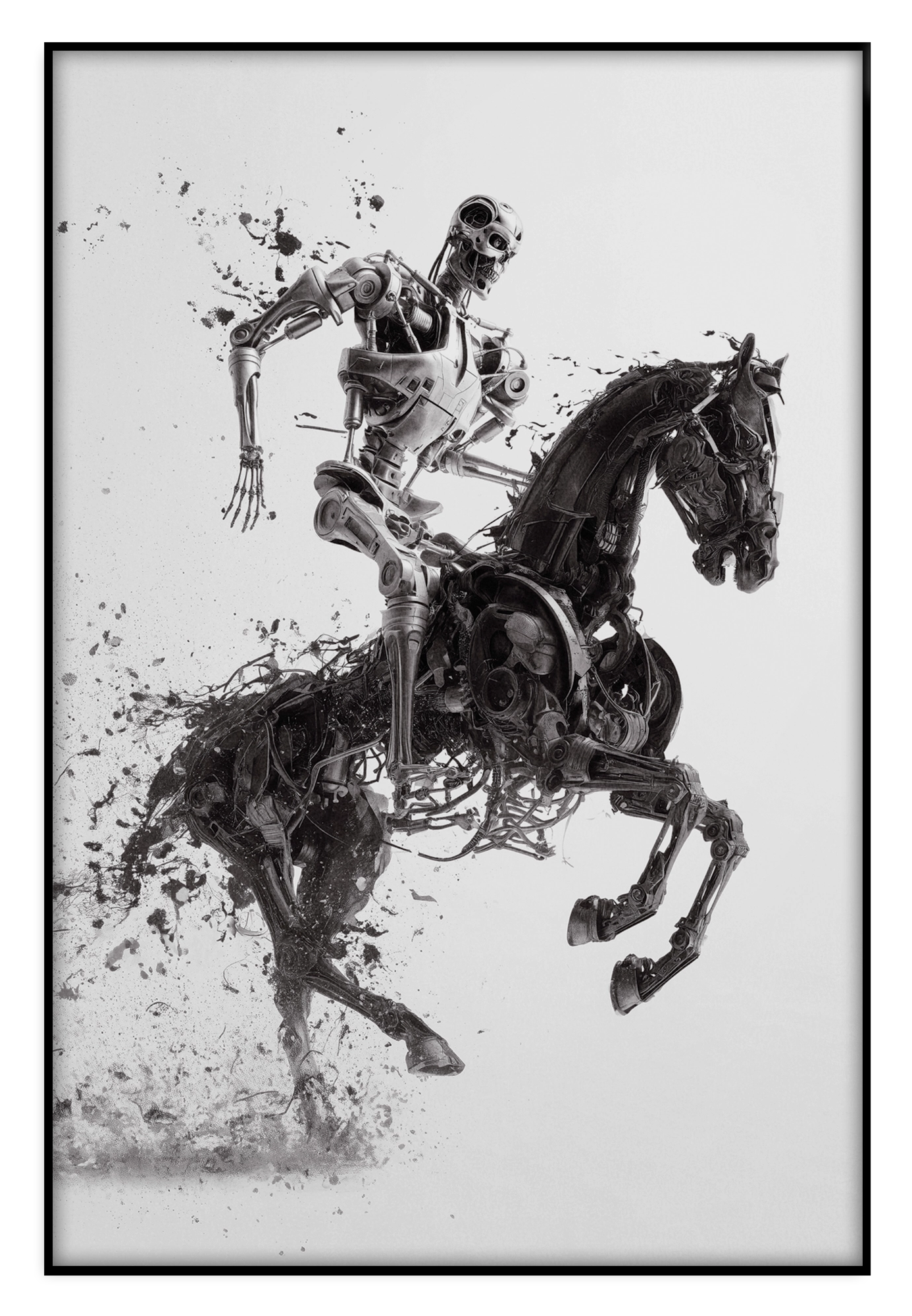 T100 op paard · Akoestisch paneel – productfoto
