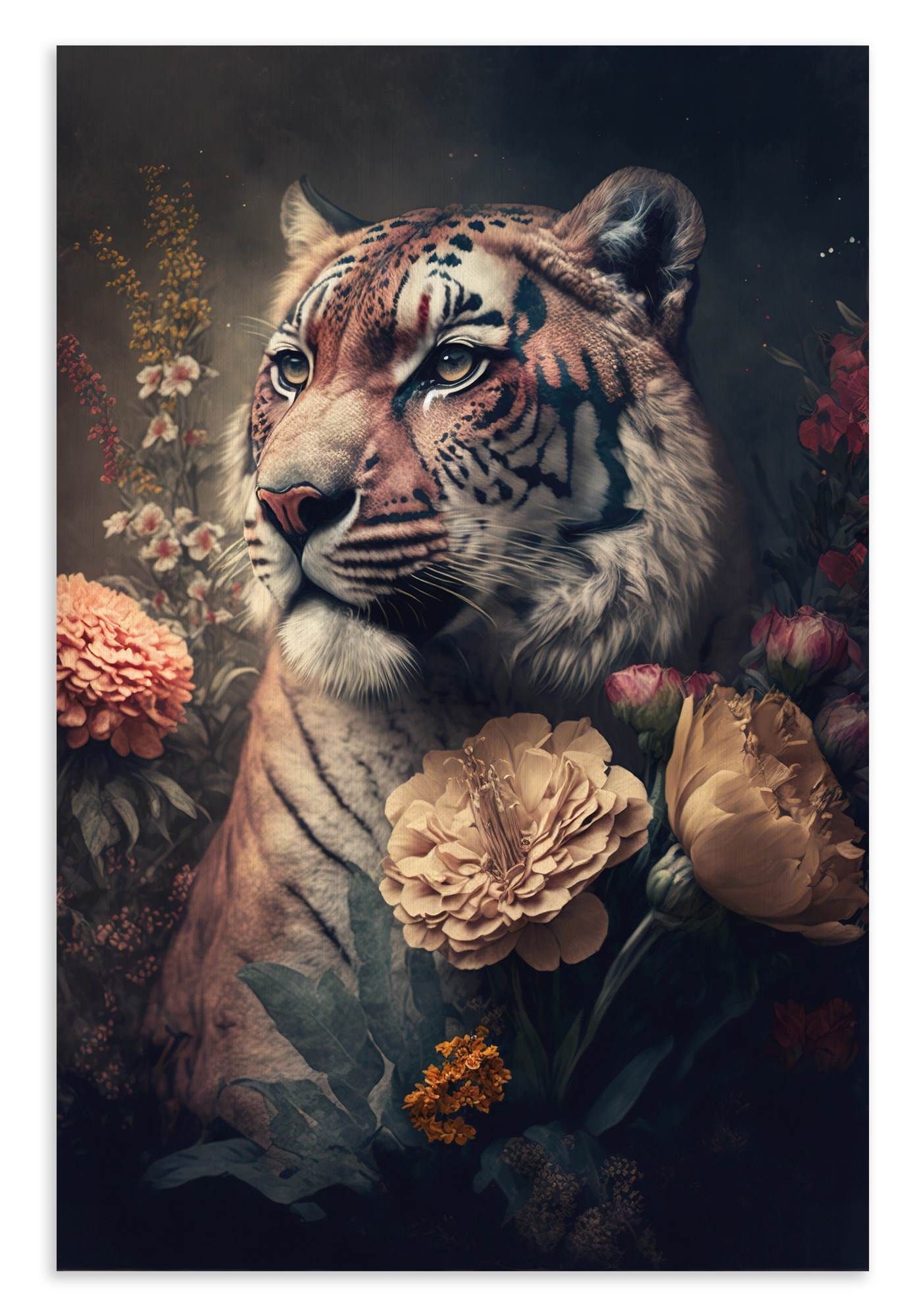 Tijger · Canvas – productfoto