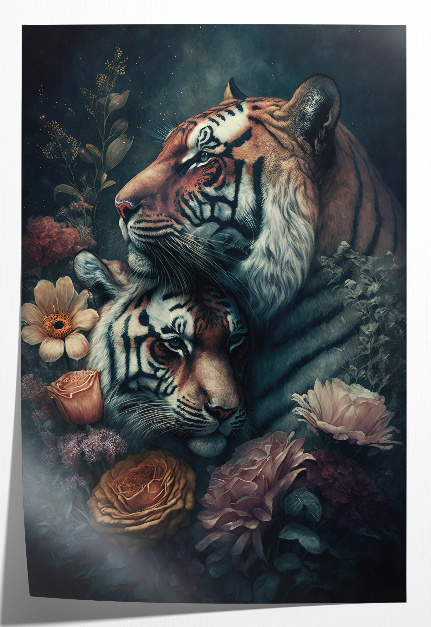 Tijger Couple · Papier – productfoto