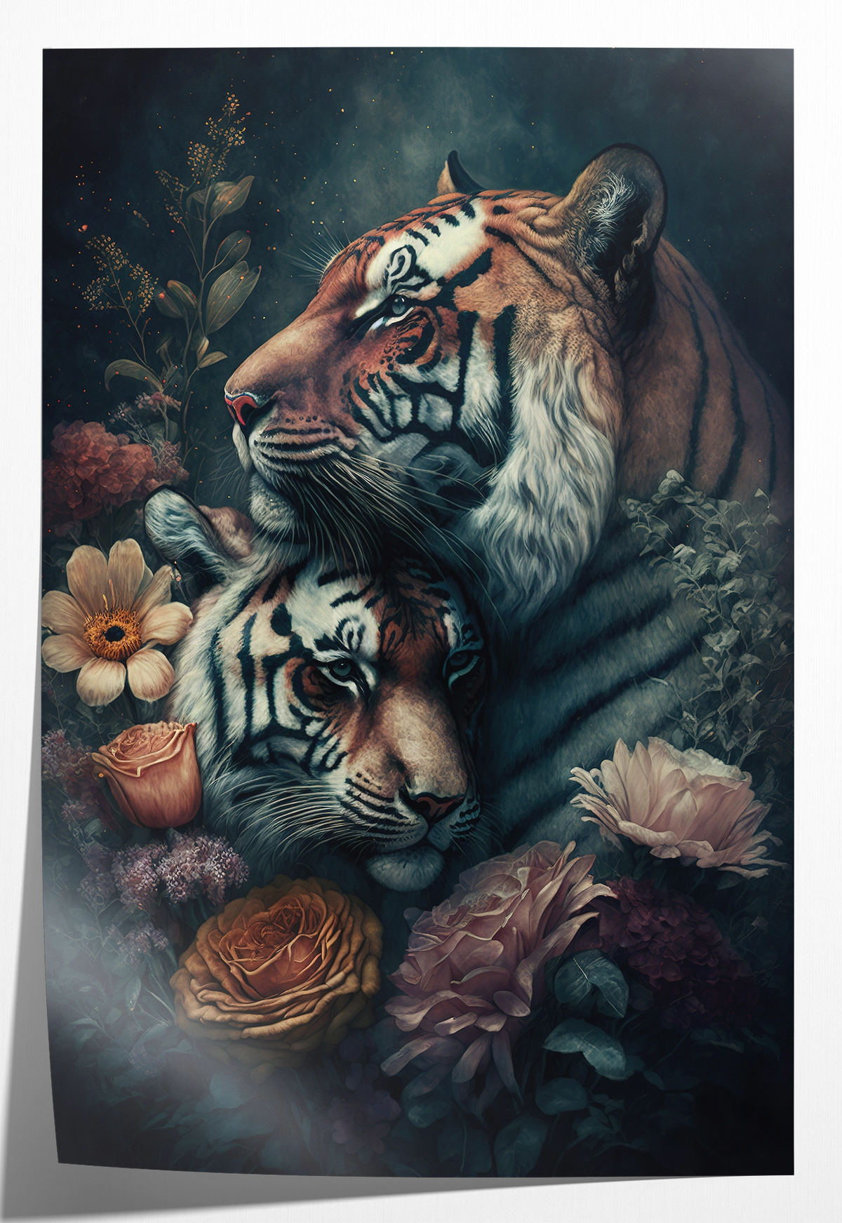 Tijger Couple · Papier – productfoto
