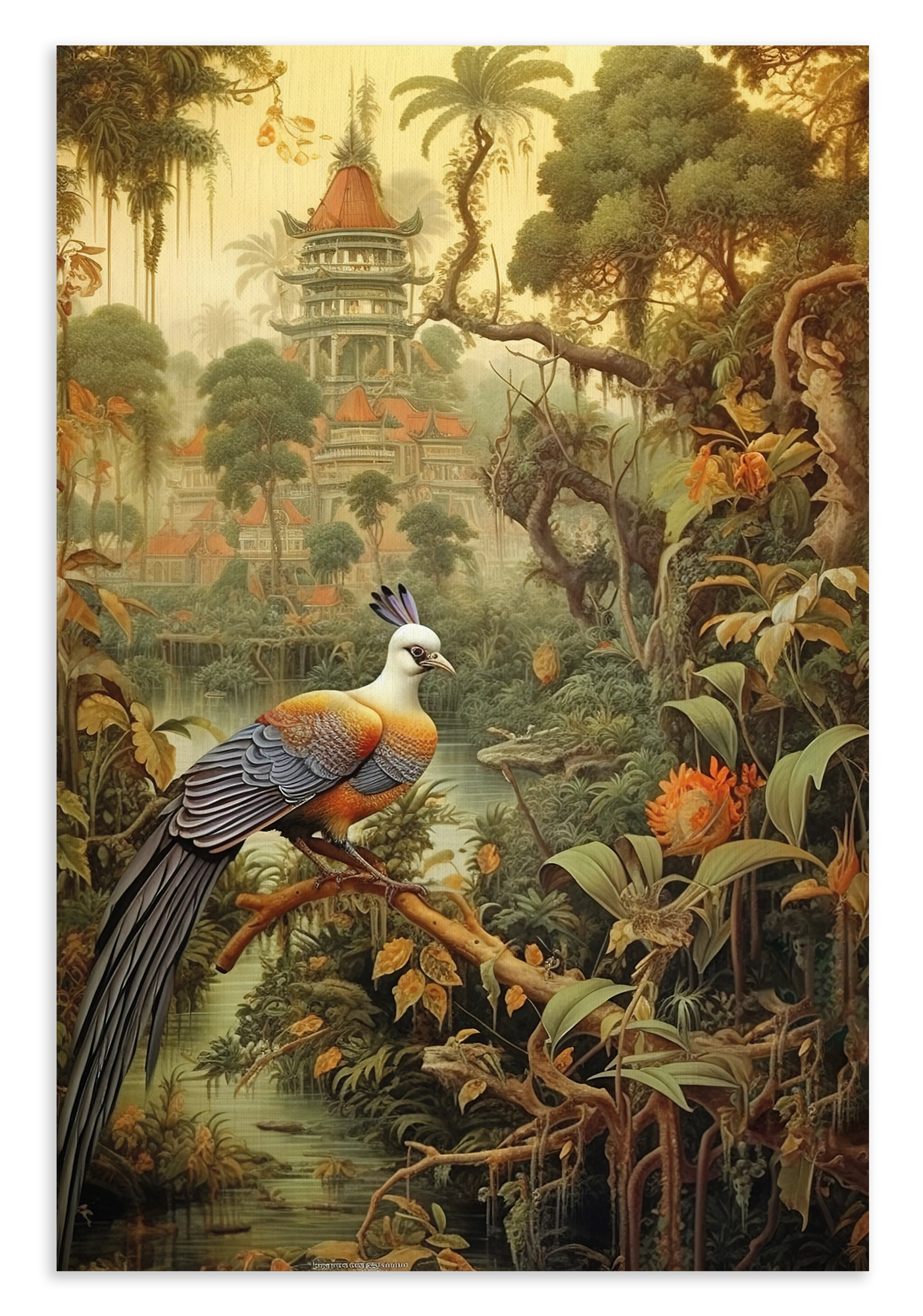 Vogel · Canvas – productfoto