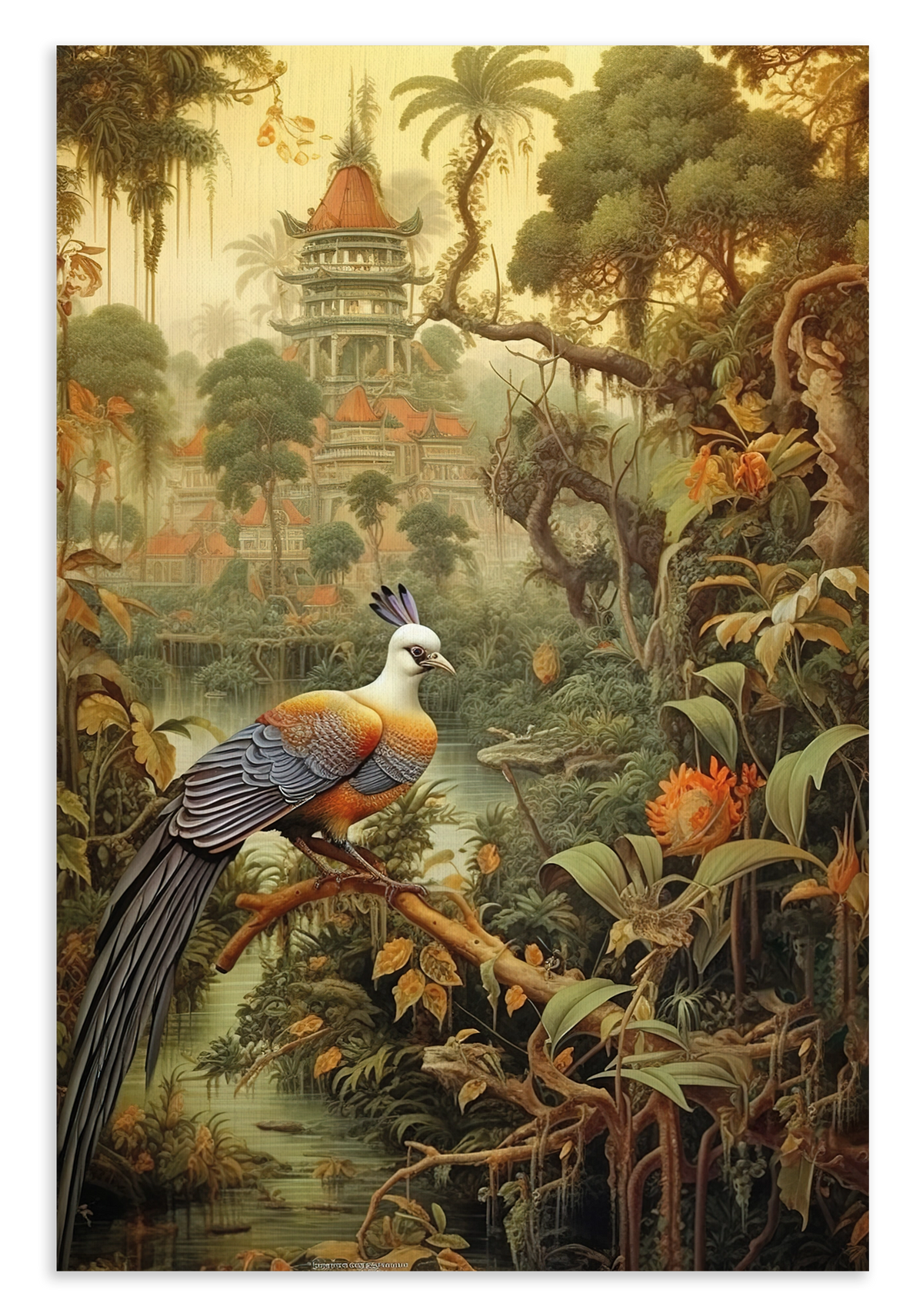 Vogel · Canvas – productfoto