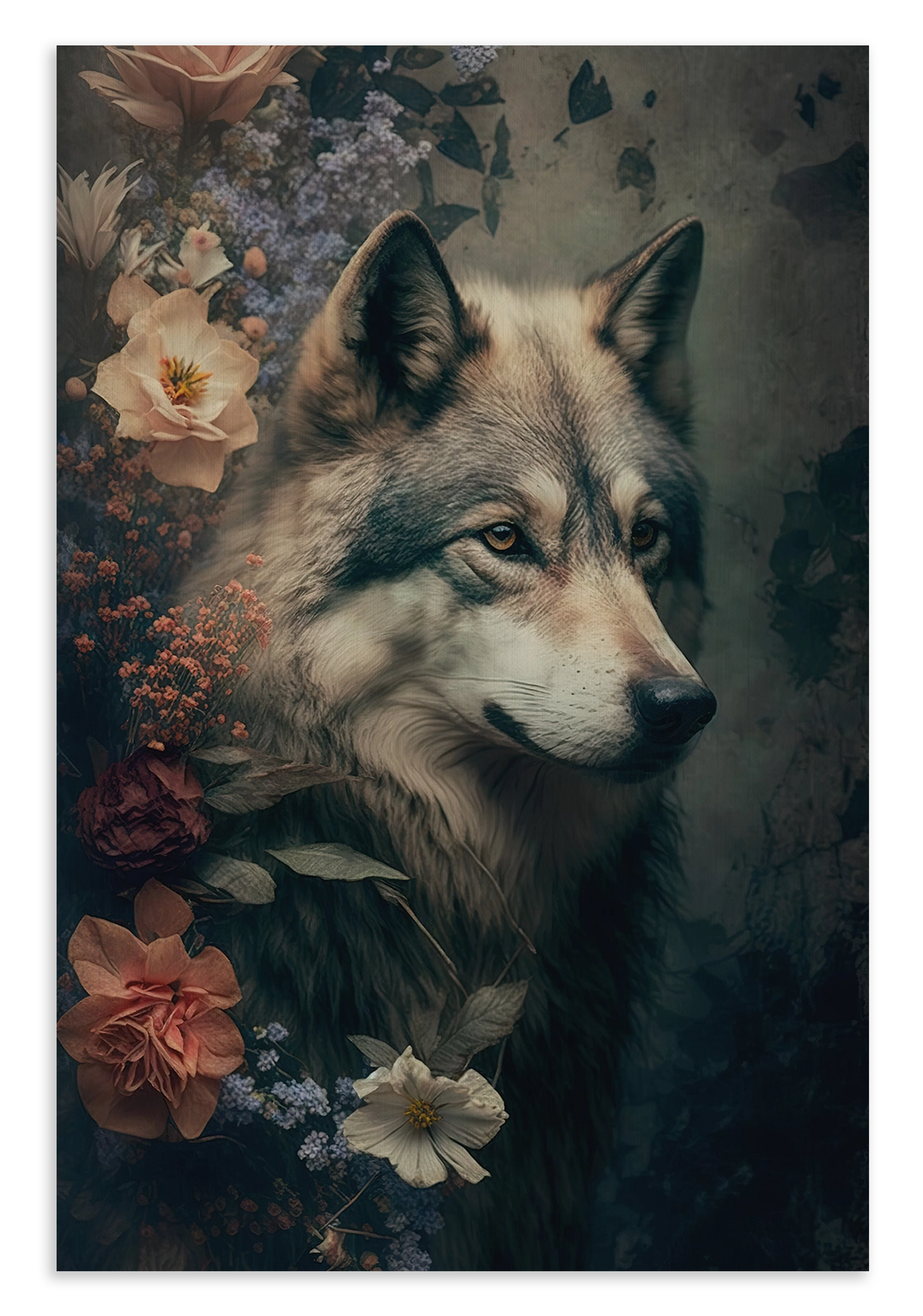 Wolf · Canvas – productfoto