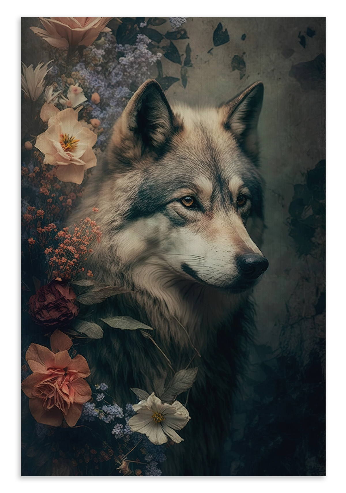 Wolf · Canvas – productfoto
