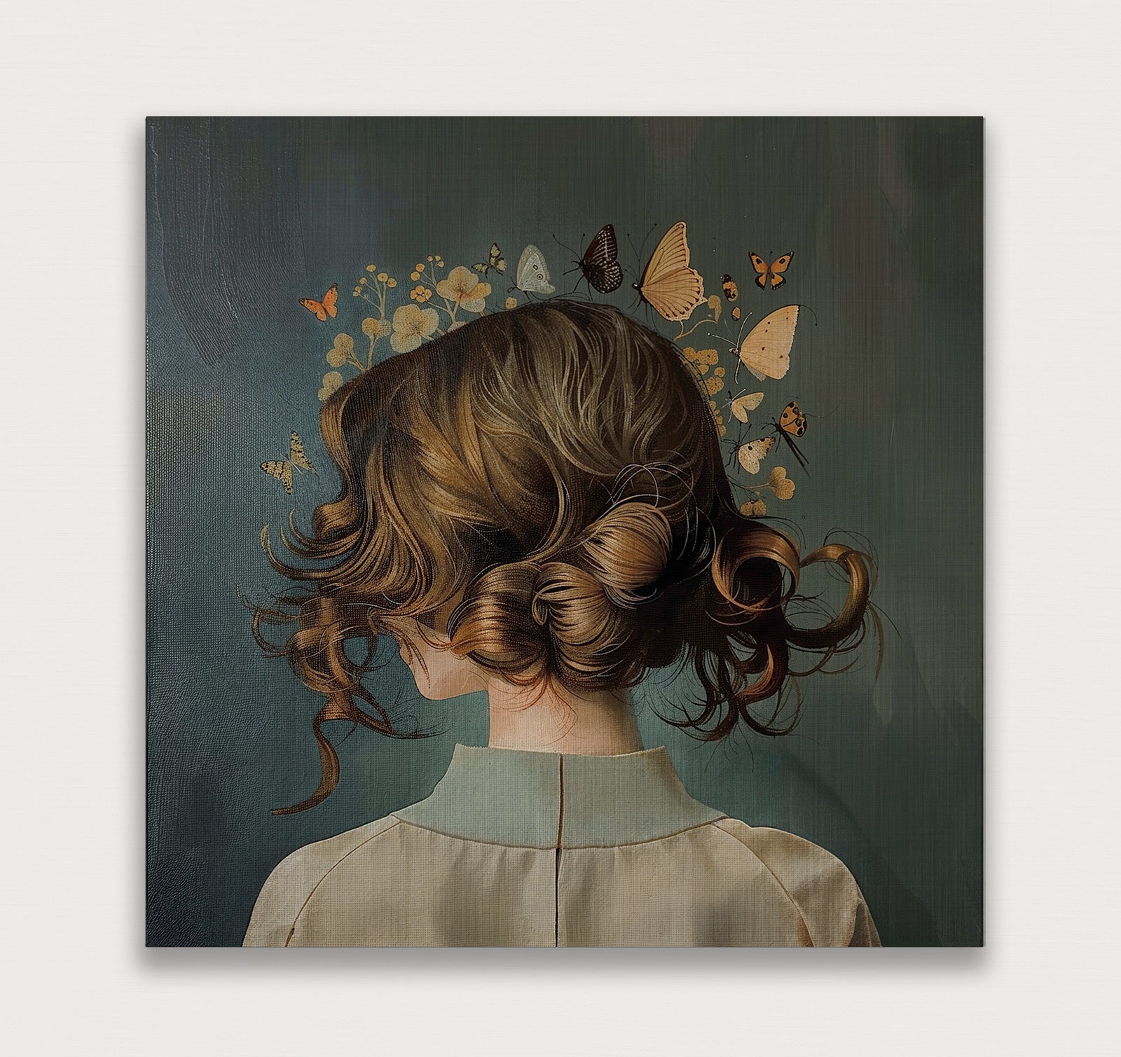 Ida · Aluminium-Poster vierkant-House of Posters-House of Posters