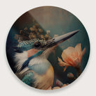 Ijsvogel 2 · Plexiglas-Muurcirkel-House of Posters-House of Posters