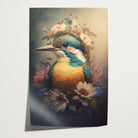 Ijsvogel 6 · Papier-Poster staand-House of Posters-House of Posters