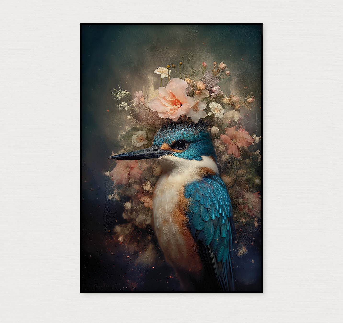 Ijsvogel 7 · Artframe-Poster staand-House of Posters-House of Posters