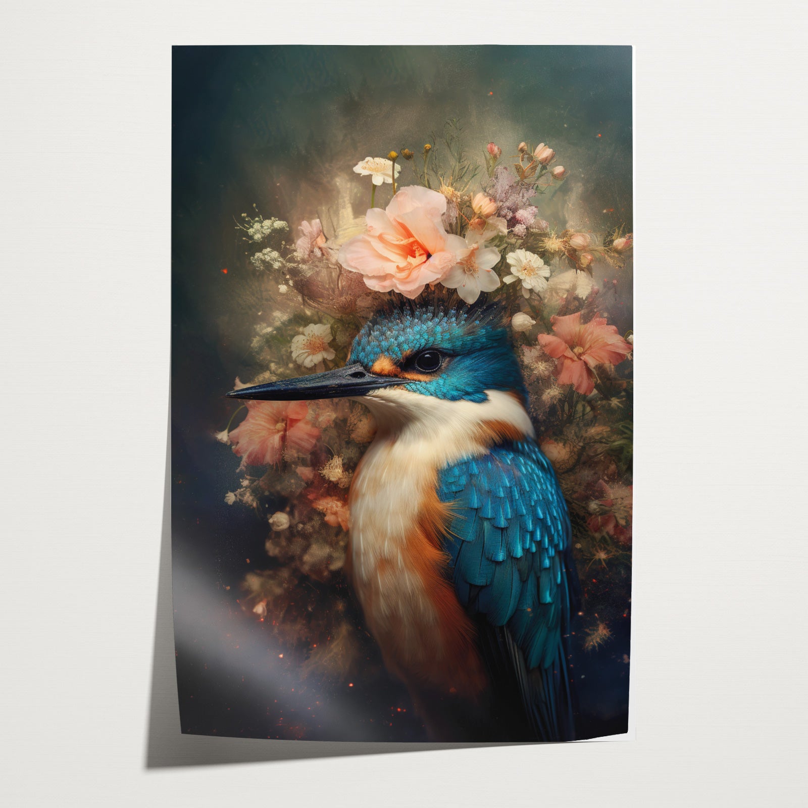 Ijsvogel 7 · Papier-Poster staand-House of Posters-House of Posters