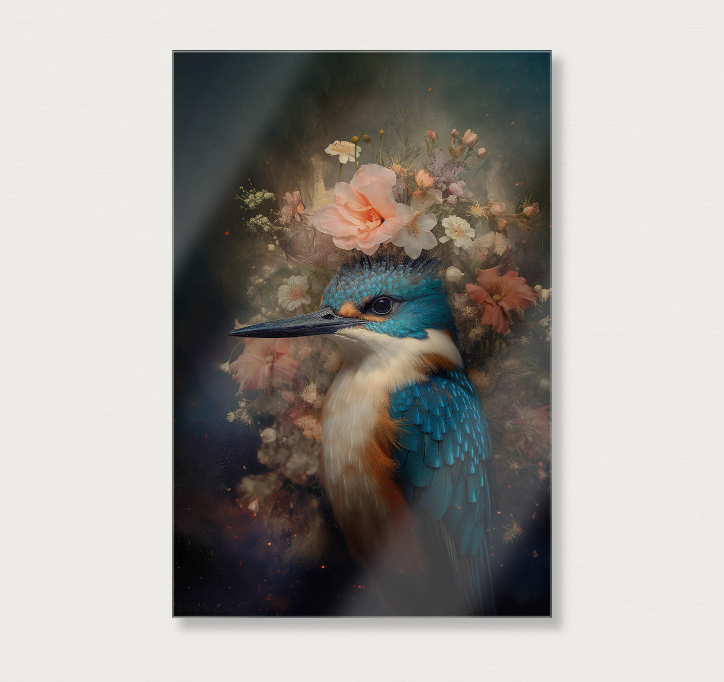 Ijsvogel 7 · Plexiglas-Poster staand-House of Posters-House of Posters