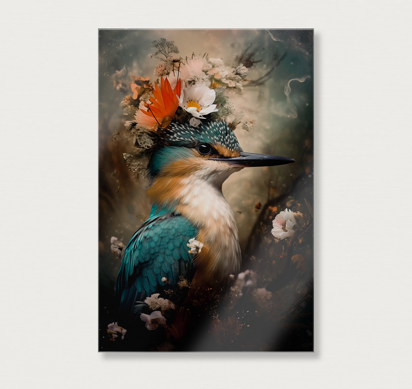 Ijsvogel 8 · Plexiglas-Poster staand-House of Posters-House of Posters