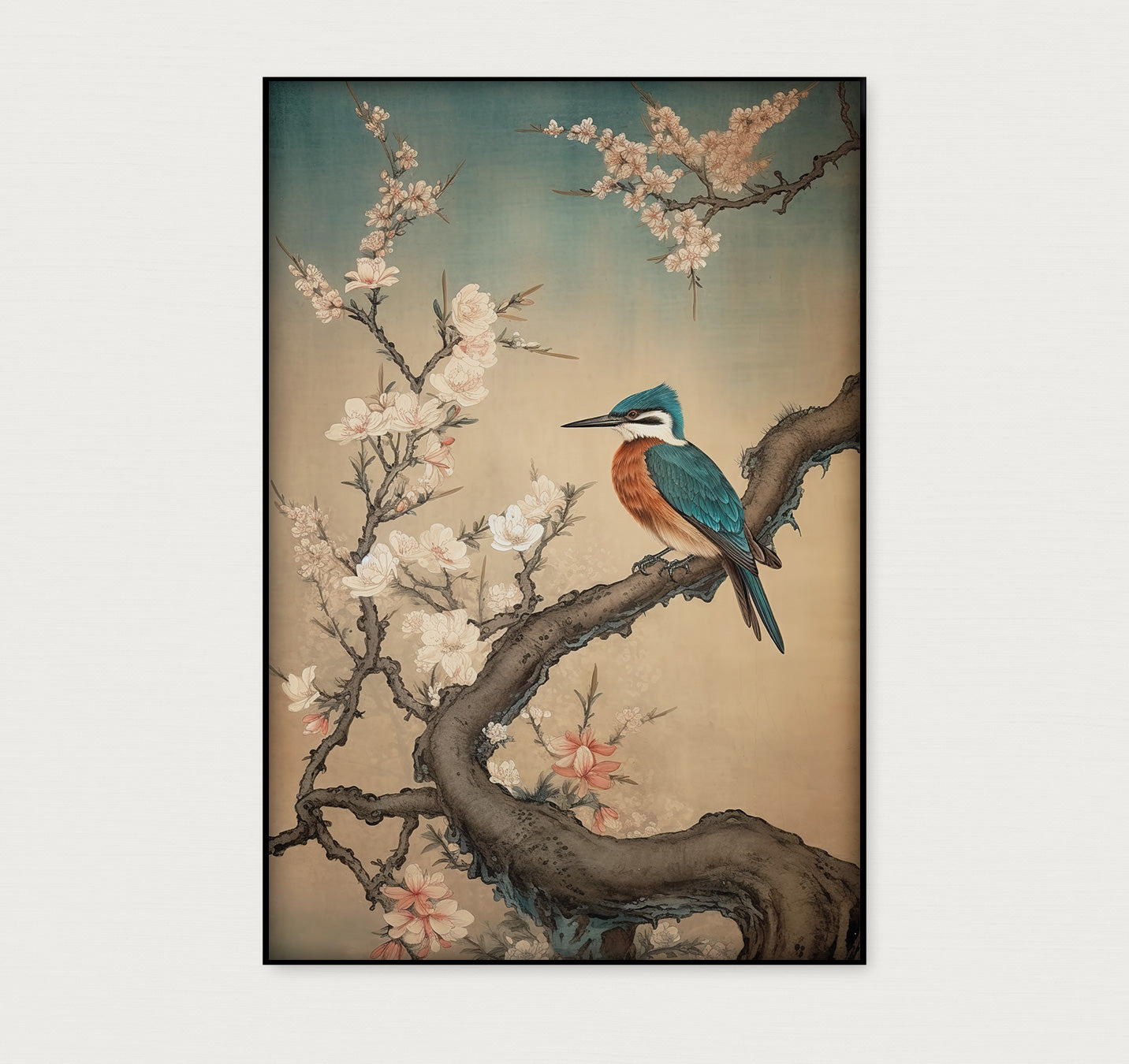 Ijsvogel 9 · Artframe-Poster staand-House of Posters-House of Posters