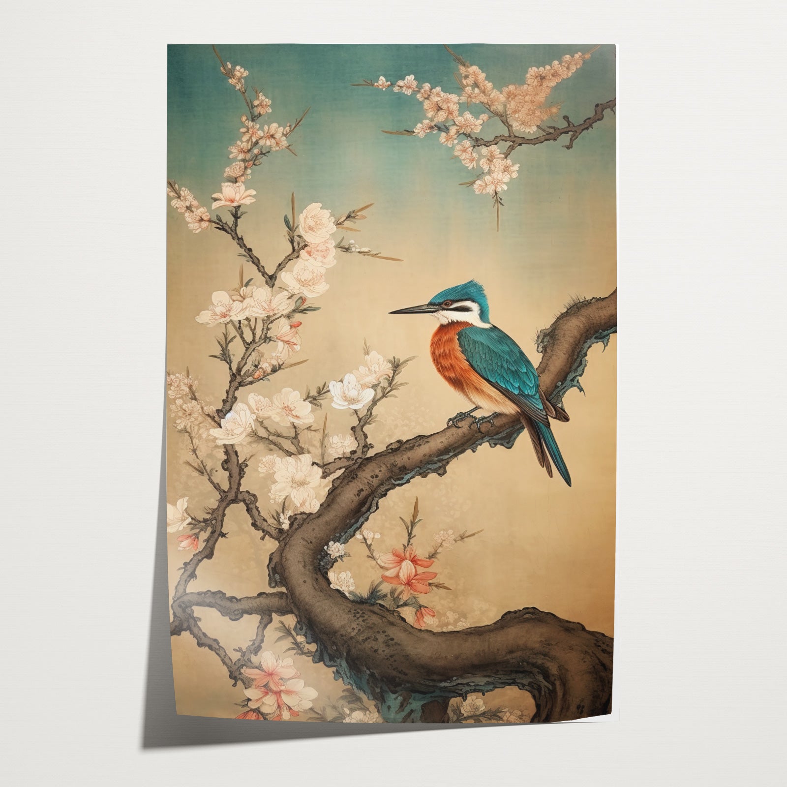 Ijsvogel 9 · Papier-Poster staand-House of Posters-House of Posters