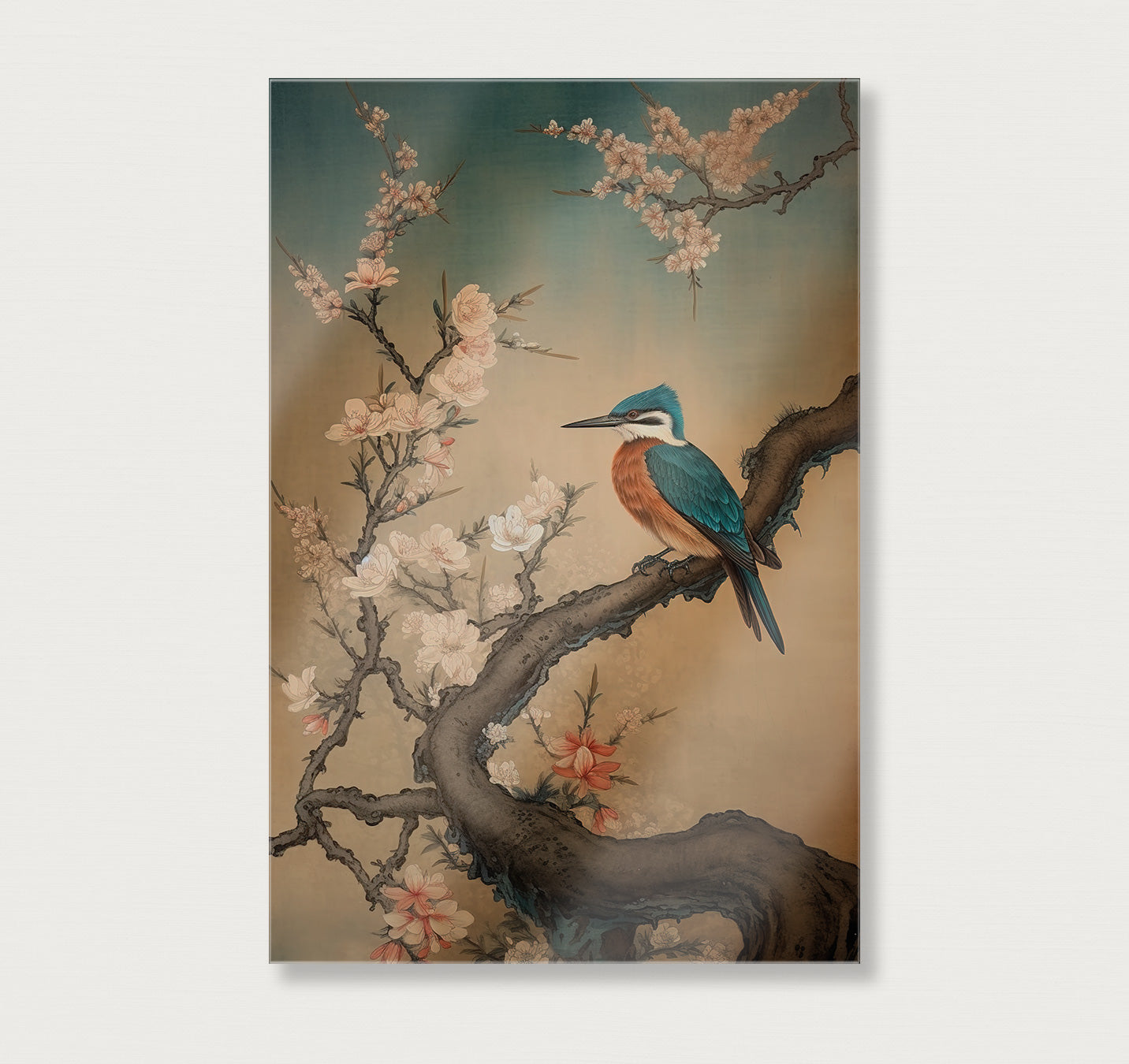 Ijsvogel 9 · Plexiglas-Poster staand-House of Posters-House of Posters