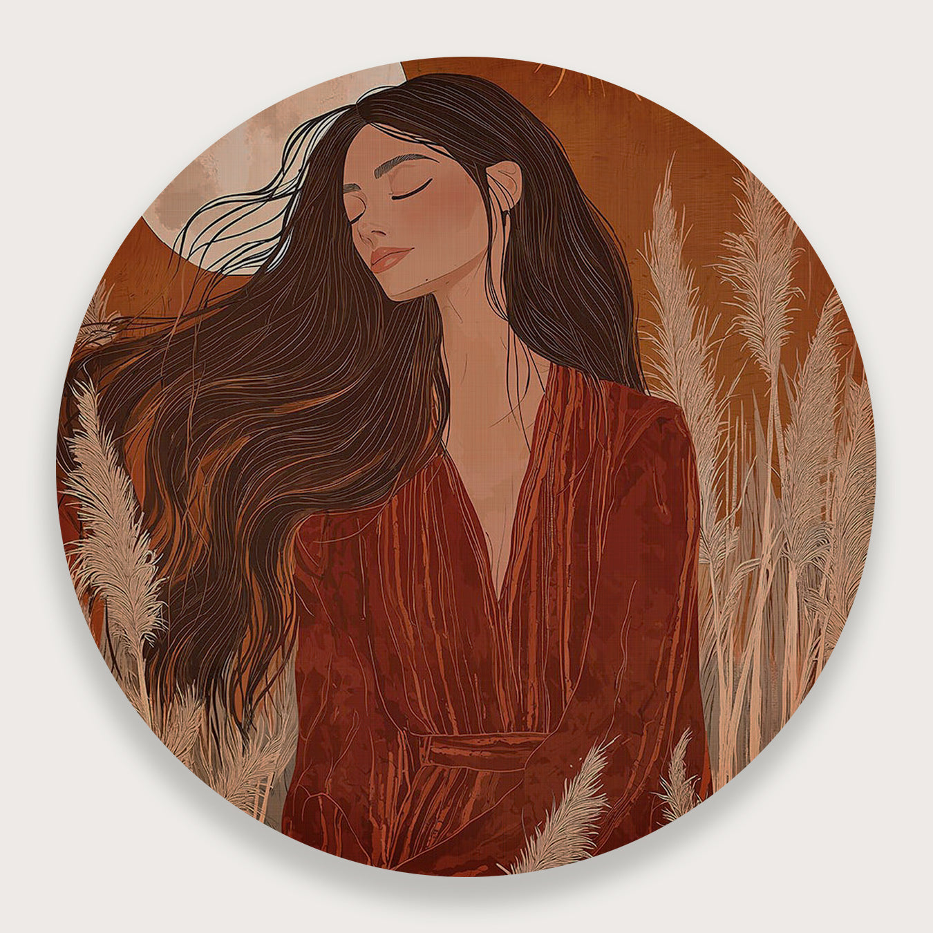 Ines · Muurcirkel-Muurcirkel-House of Posters-House of Posters